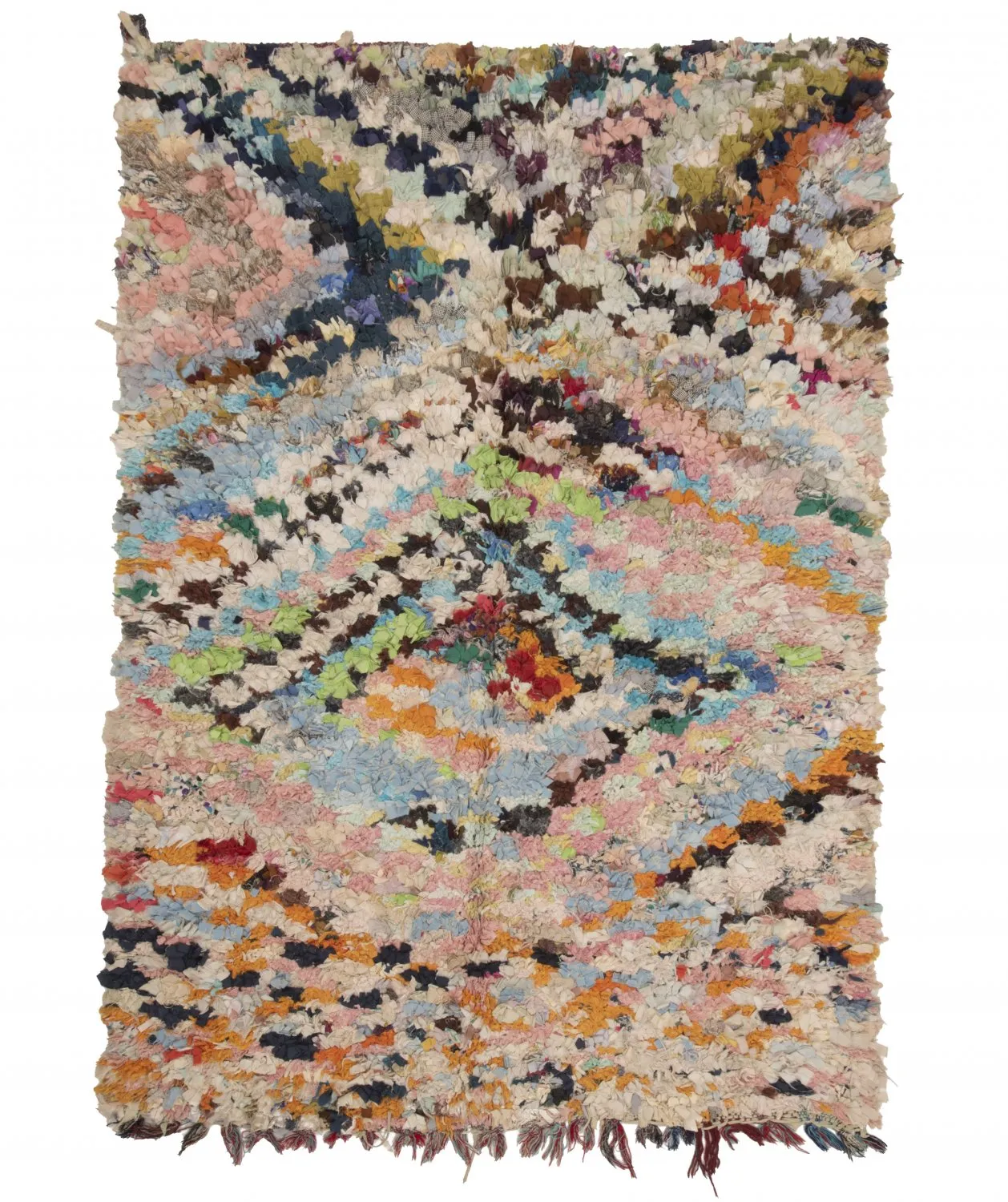 Tapis Marocain Berbère Boucherouite 210 x 160 cm