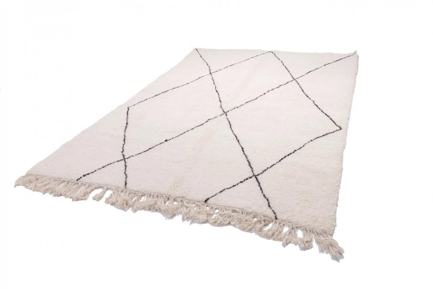 Tapis Kilim Marocain Berbère Beni Ouarain 295 x 200 cm