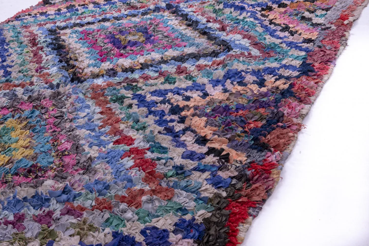 Tapis Marocain Berbère Boucherouite 230 x 135 cm