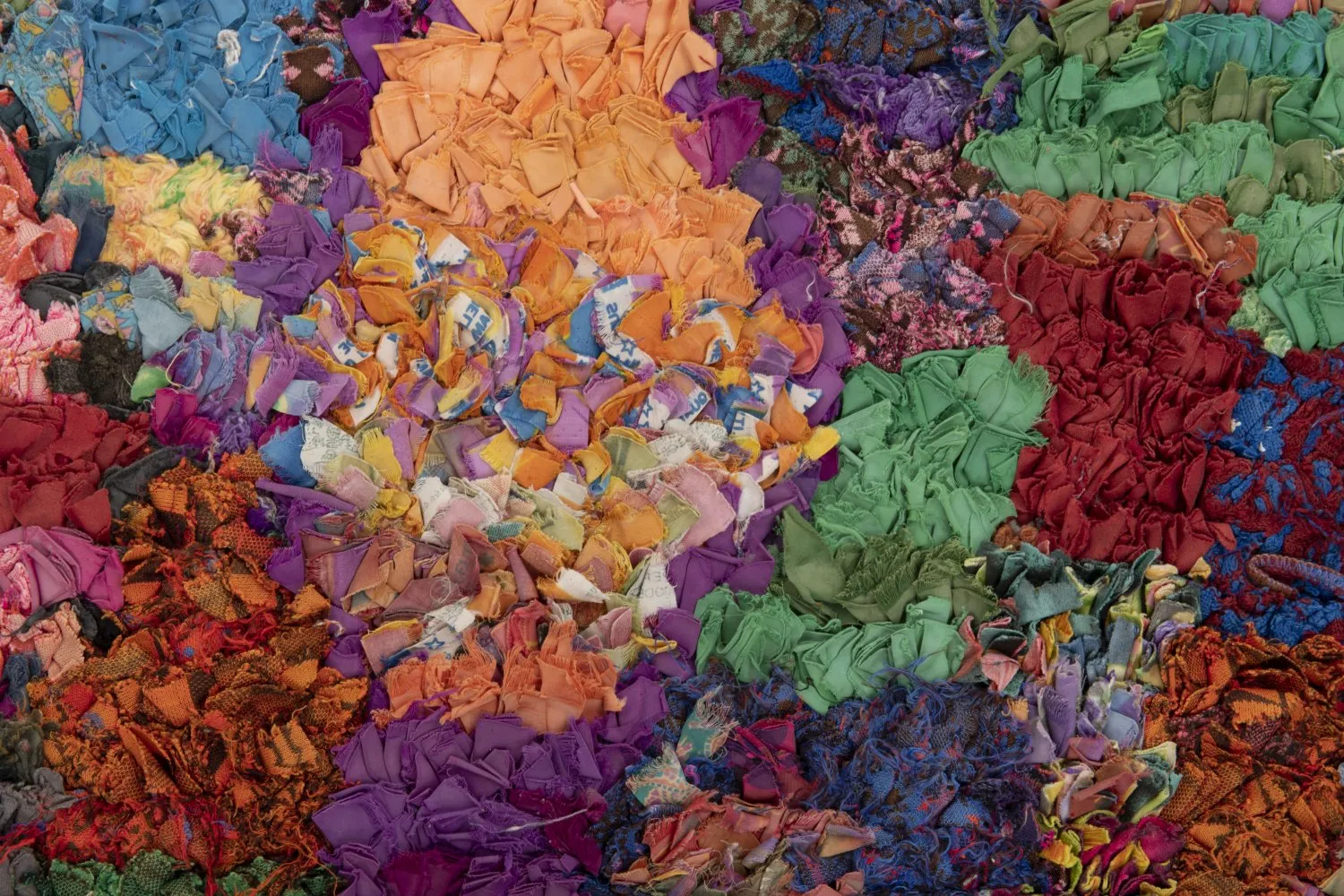 Marokkanischer Berber Teppich Boucherouite 210 x 150 cm