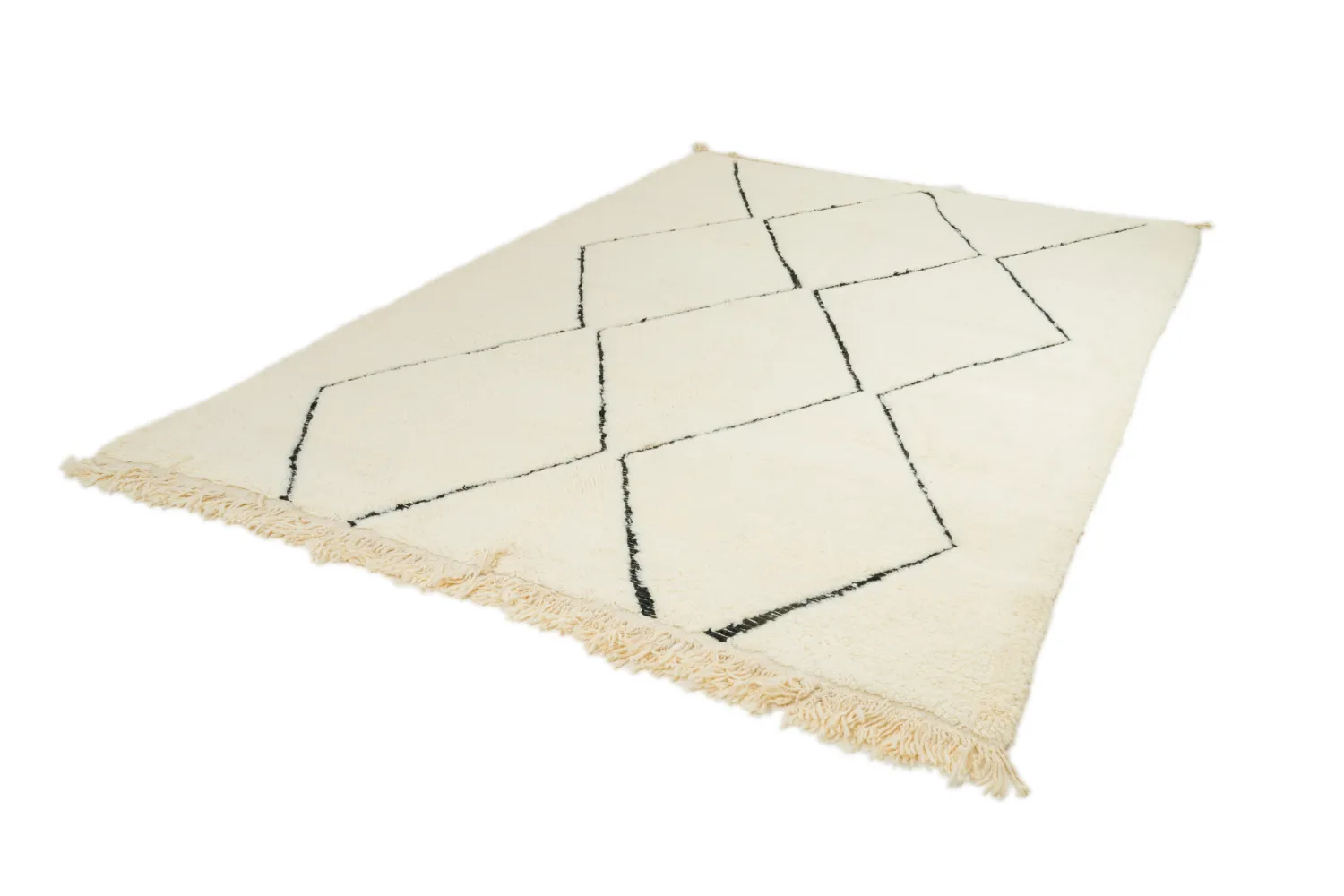 Kelim Marokkanische Berber Teppich Beni Ouarain 205 x 290 cm