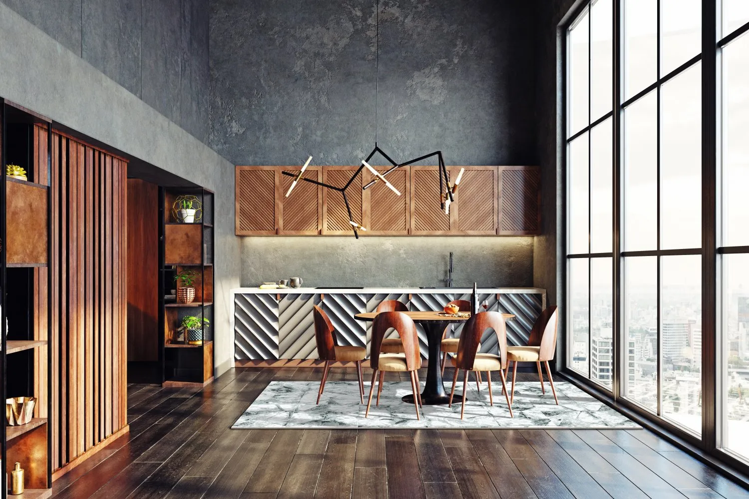 Wilton-Teppich - Hakari (grau)