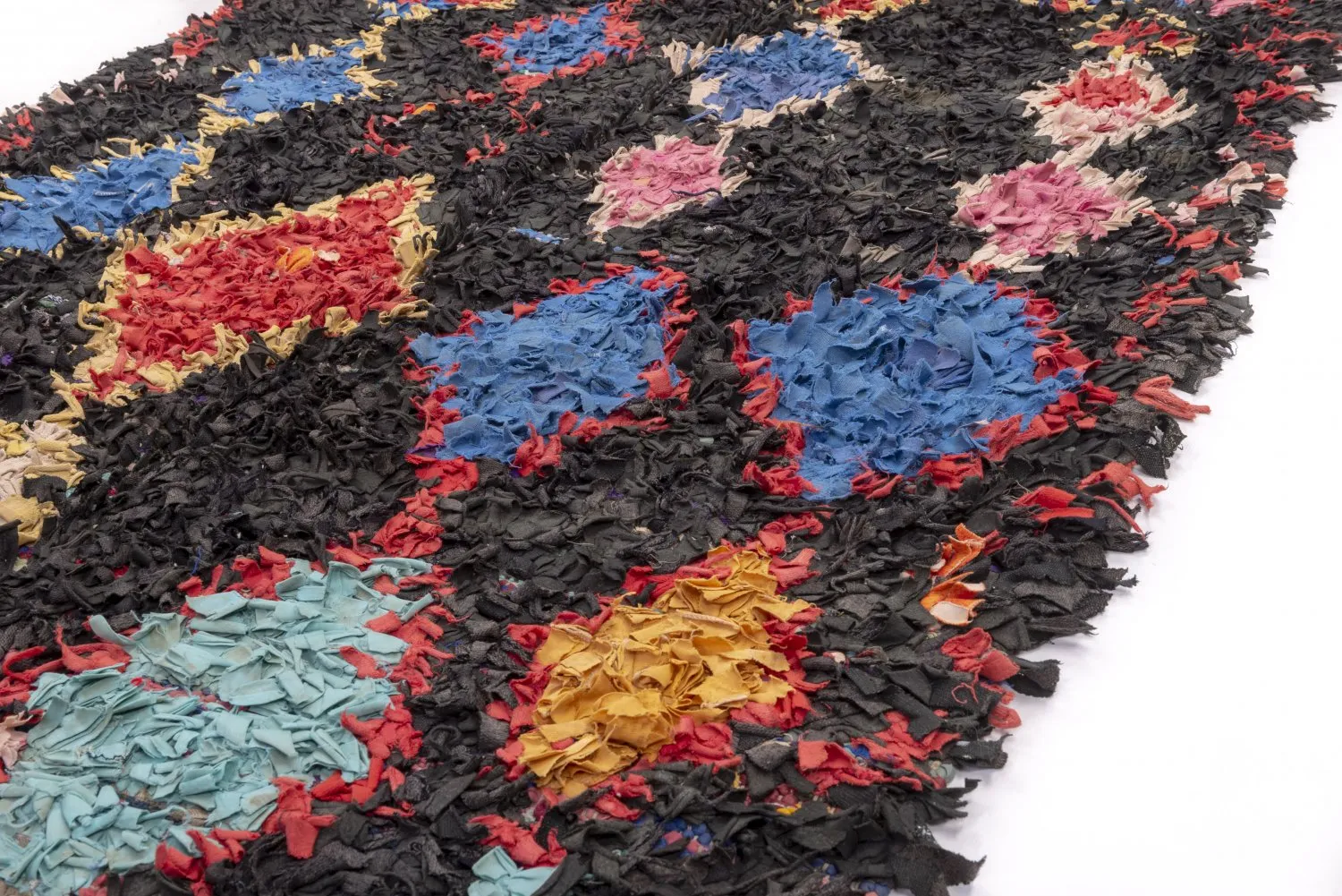 Tapis Marocain Berbère Boucherouite 260 x 125 cm