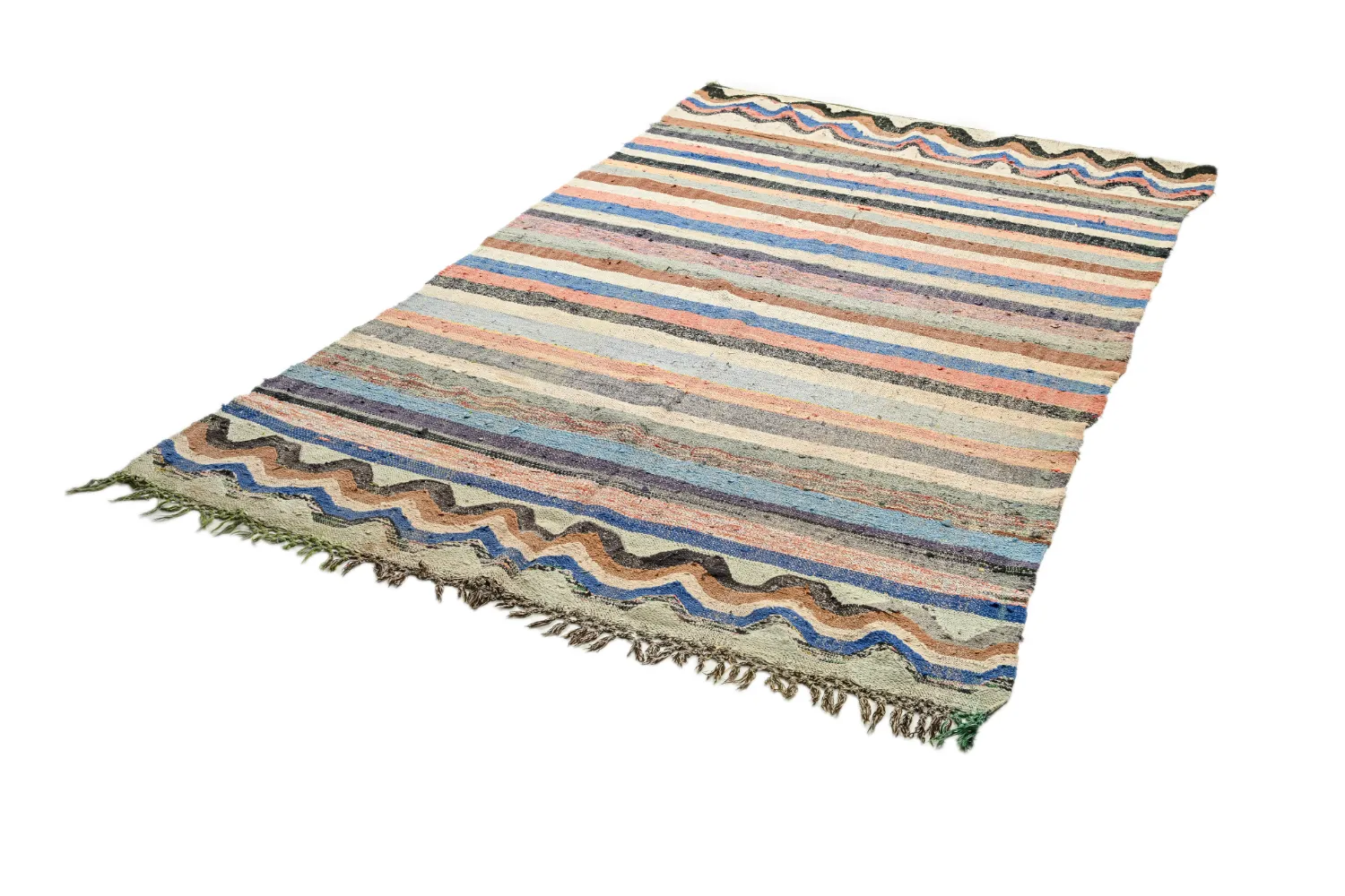 Marockansk Boucherouite-matta 150 x 275 cm