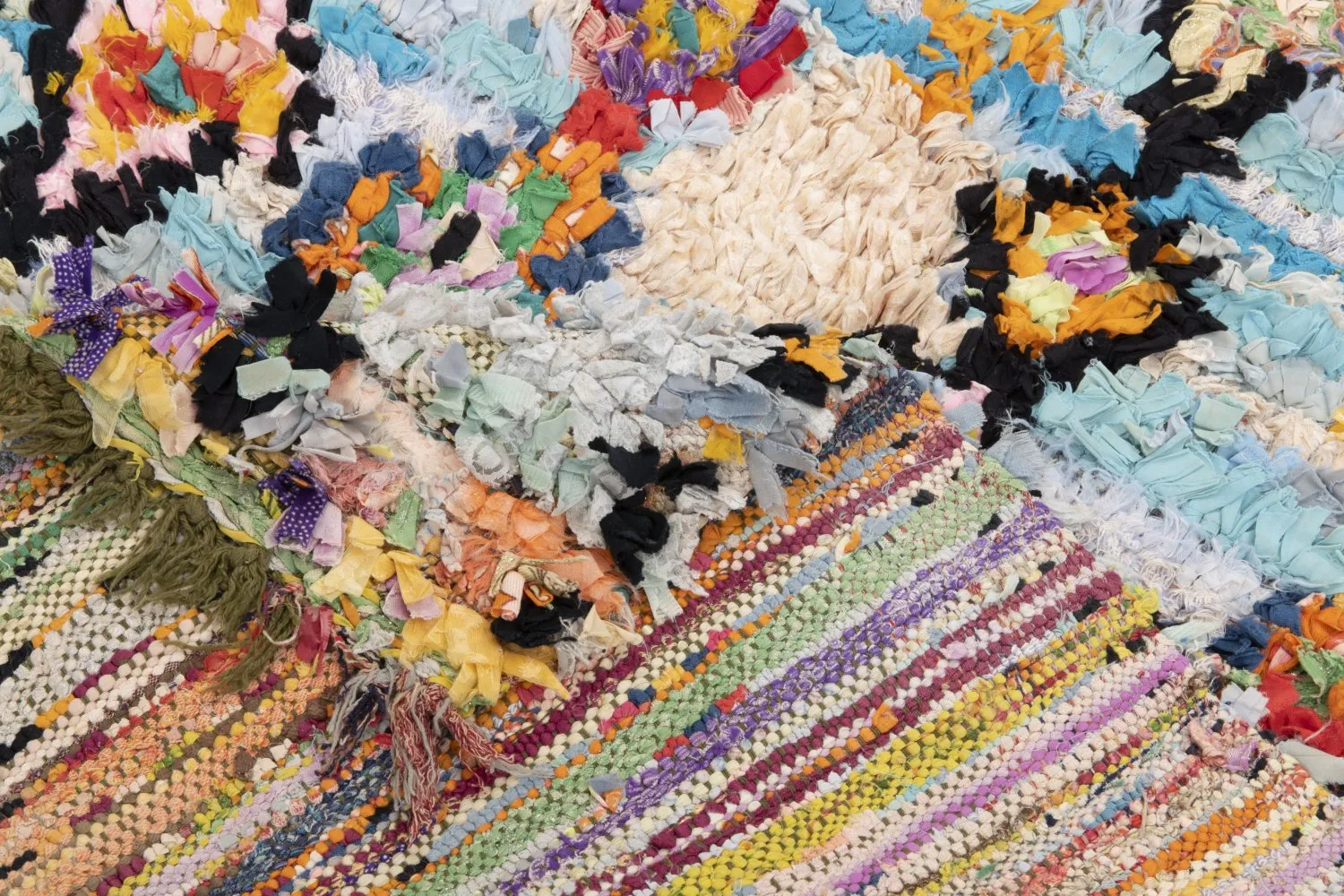 Tapis Marocain Berbère Boucherouite 290 x 95 cm