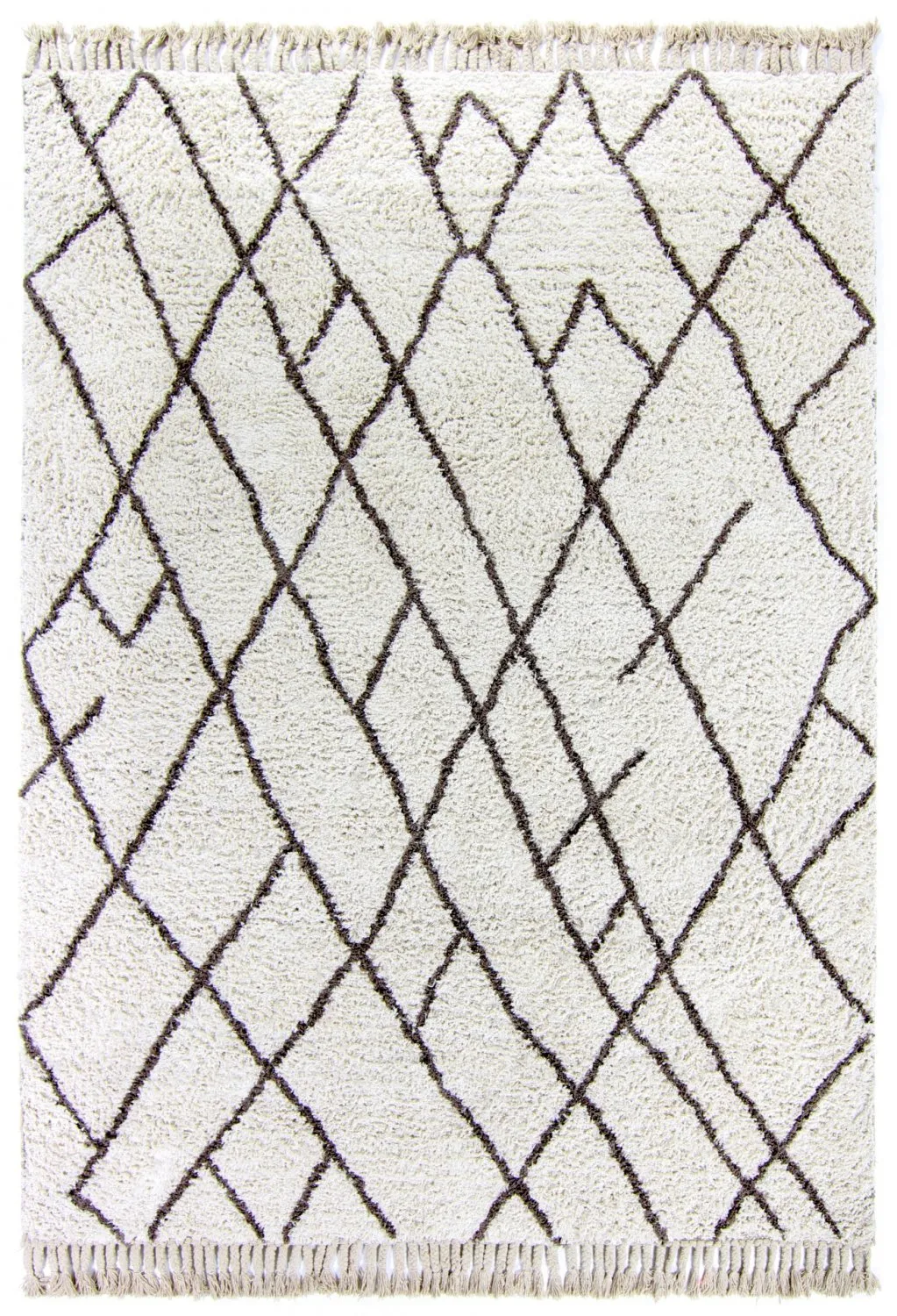 Tapis en coton - Akira (blanc)