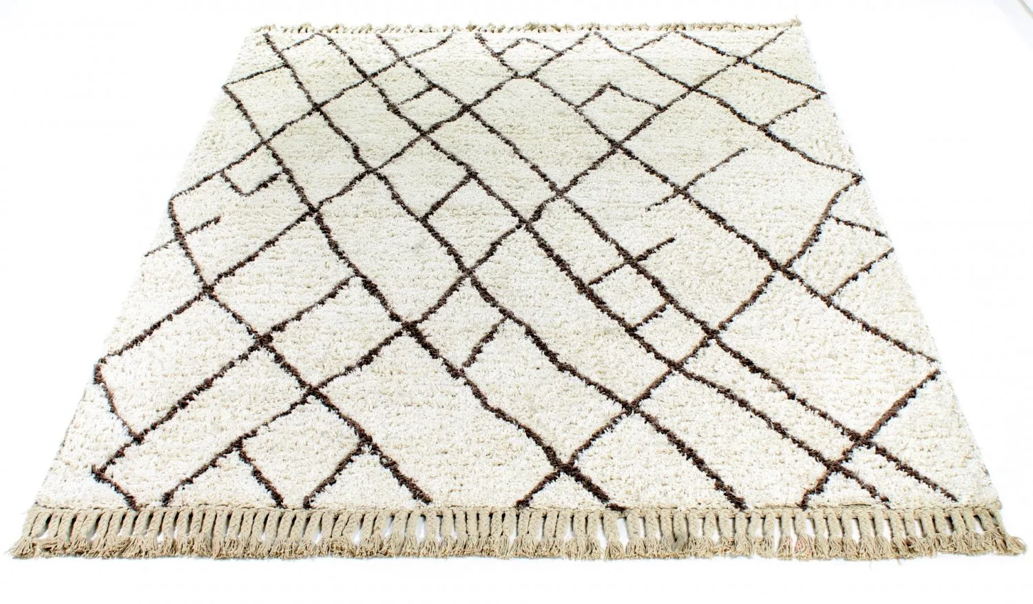 Tapis en coton - Akira (blanc)