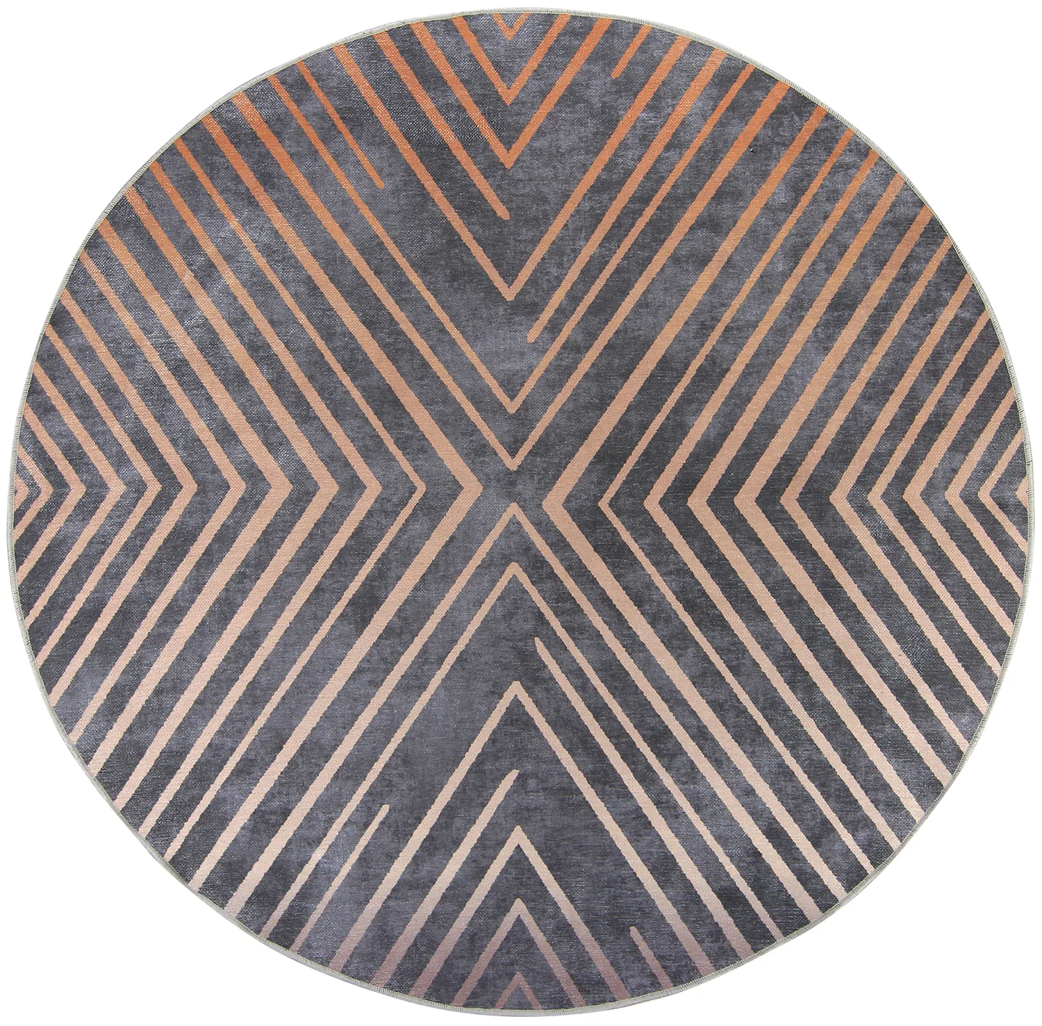 Tapis rond - Amorgos (cloud)