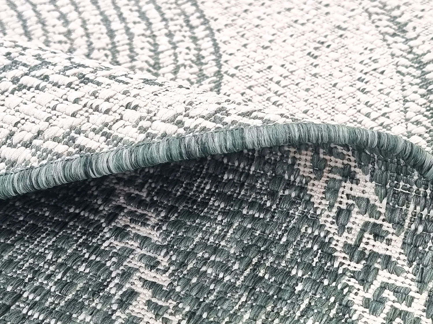 Runde Teppiche - Indoor/Outdoor Angus (grün)