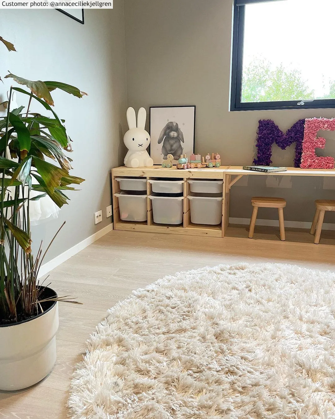 Runde Teppiche - Janjira (offwhite)