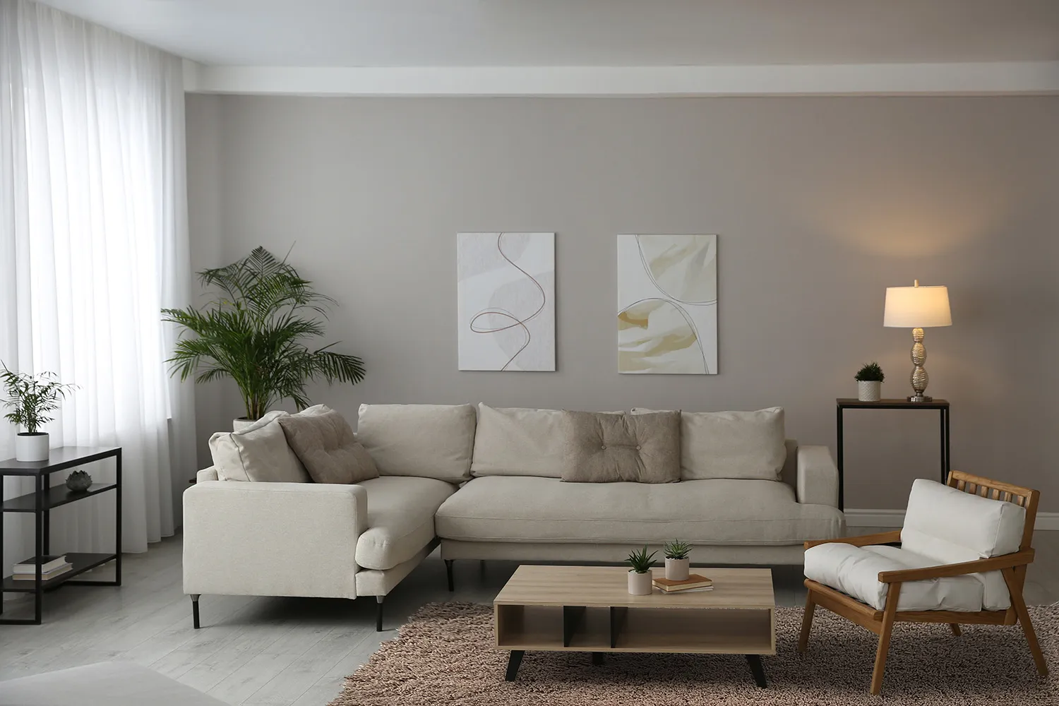 Hochflorteppiche - Antuco (braun)