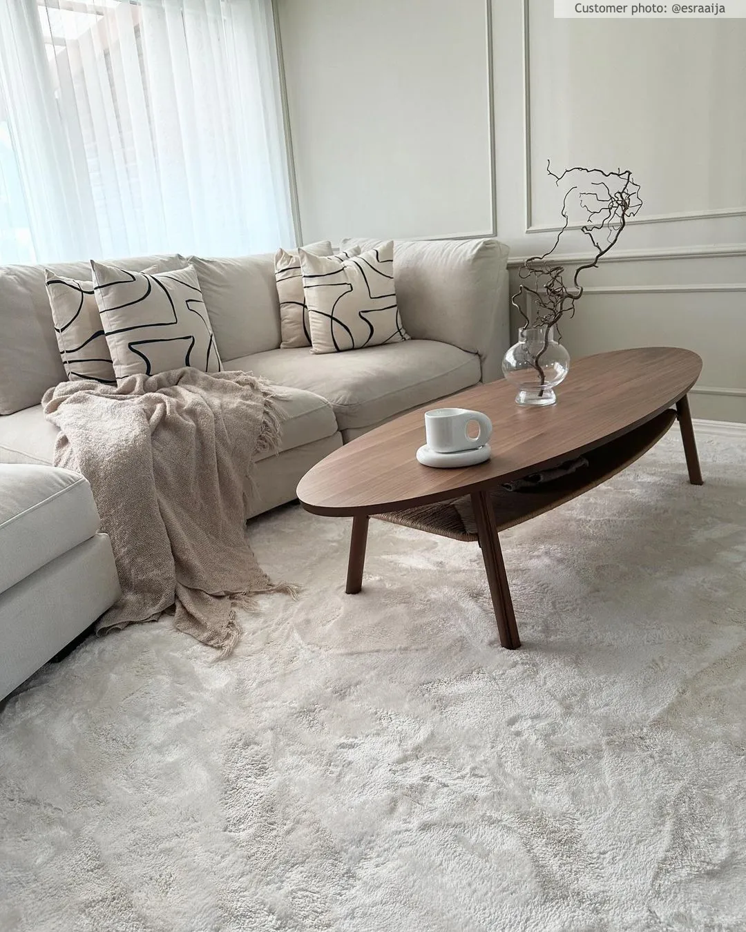 Hochflorteppiche - Aranga Super Soft Fur (weiß)