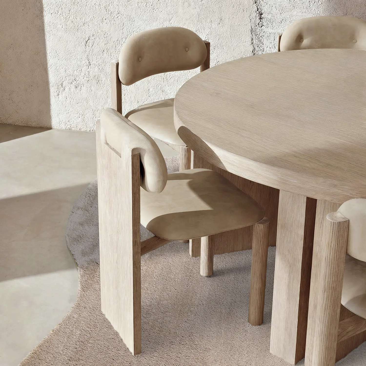 Asymmetrischer Wellen-Hochflor-Teppich - Aranga Super Soft Fur (braun)