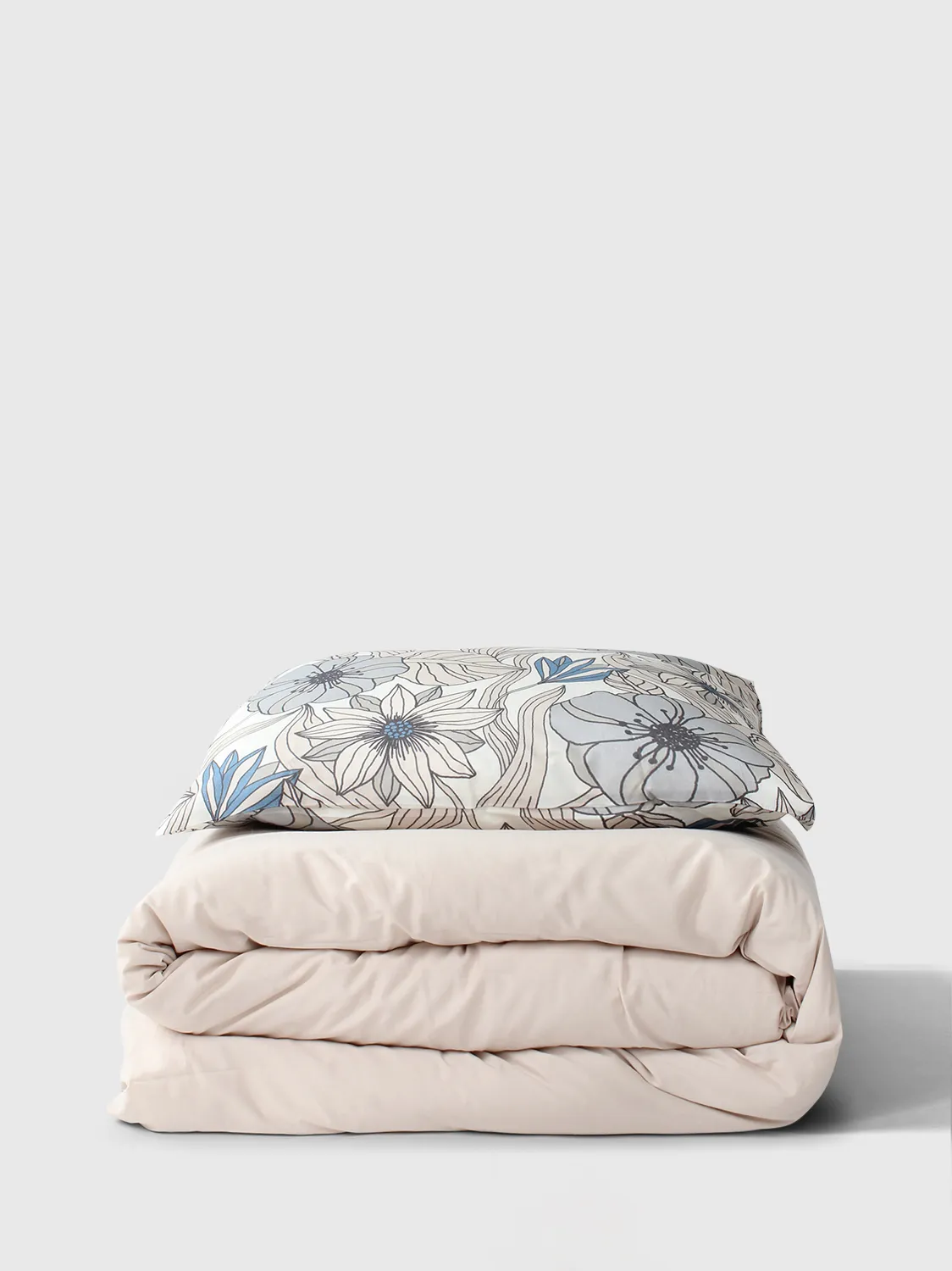 Ensemble de housse de couette - Aurelia (bleu)