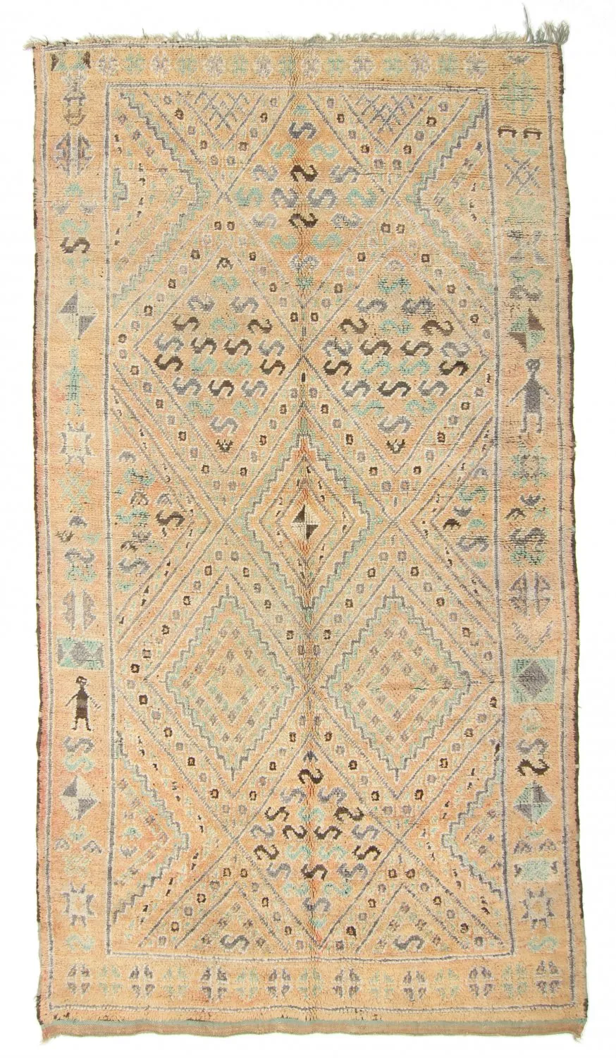 Kelim Marokkanische Berber Teppich Azilal 240 x 170 cm