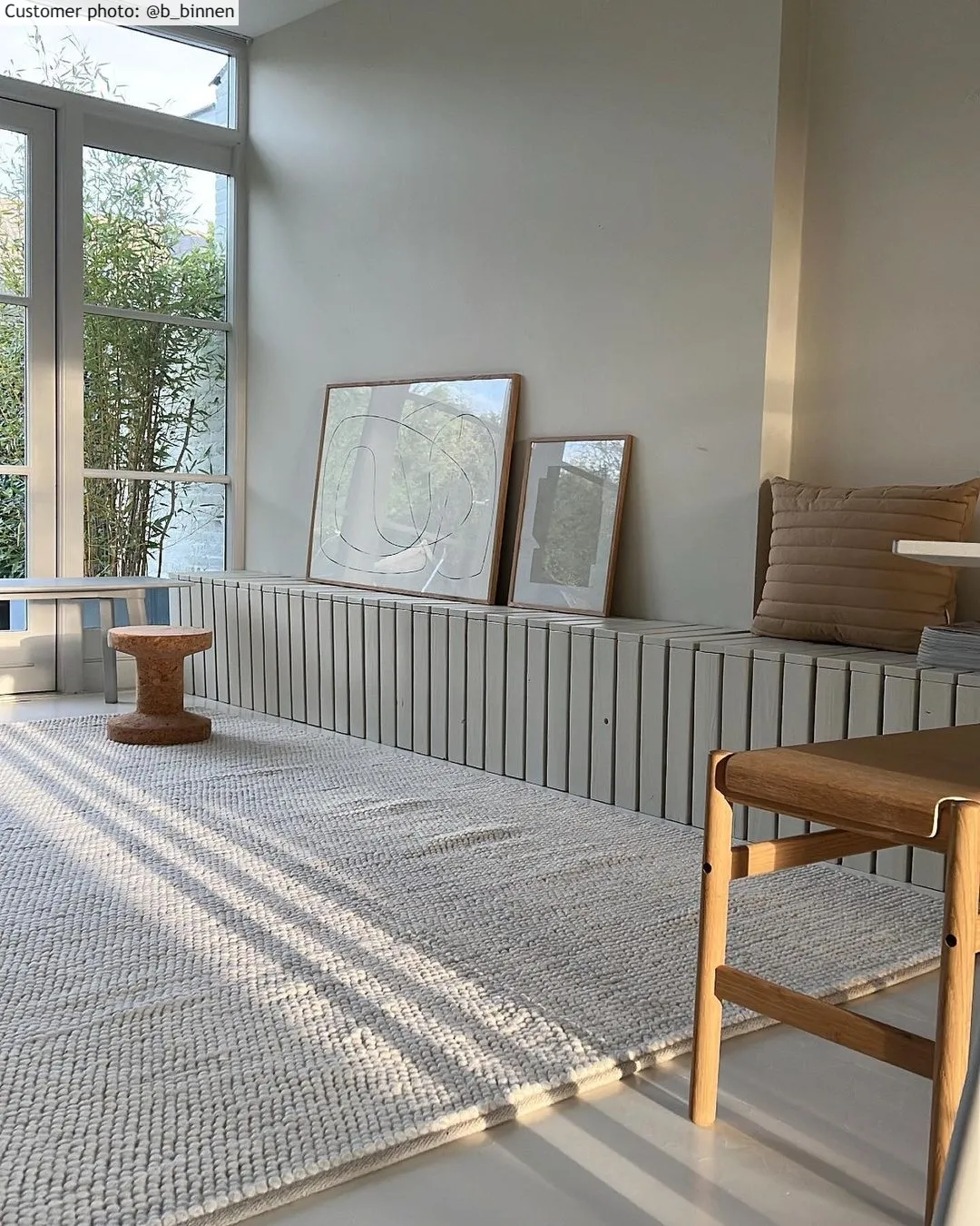 Wollteppich - Avafors Wool Bubble (beige)