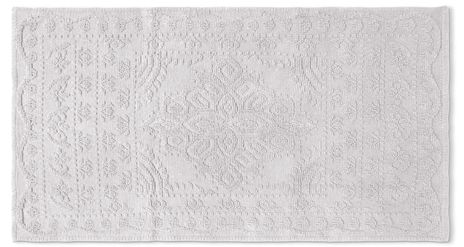 Tapis de salle de bain - Bella (gris clair)