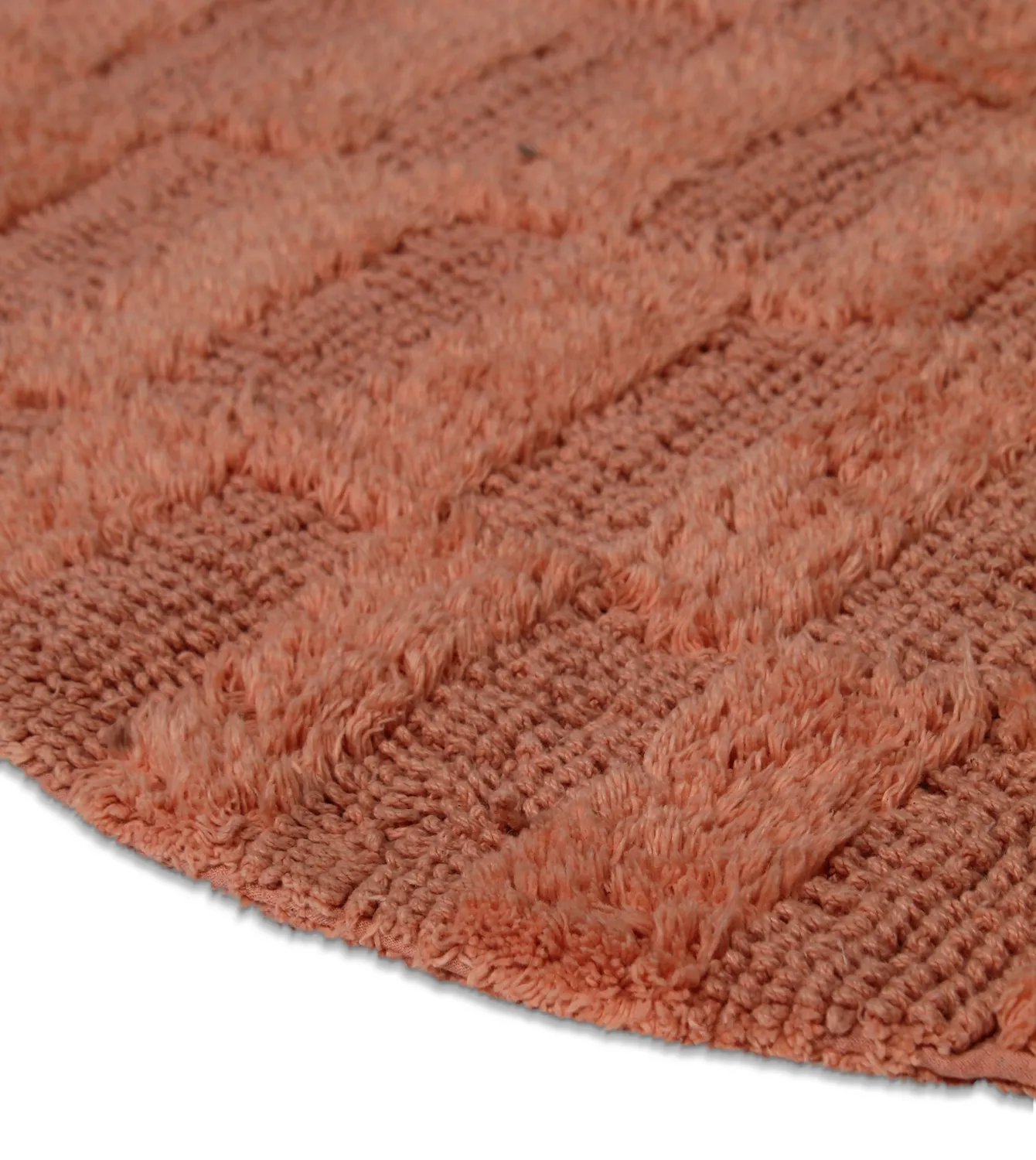 Tapis moelleux - Zoe (terracotta)