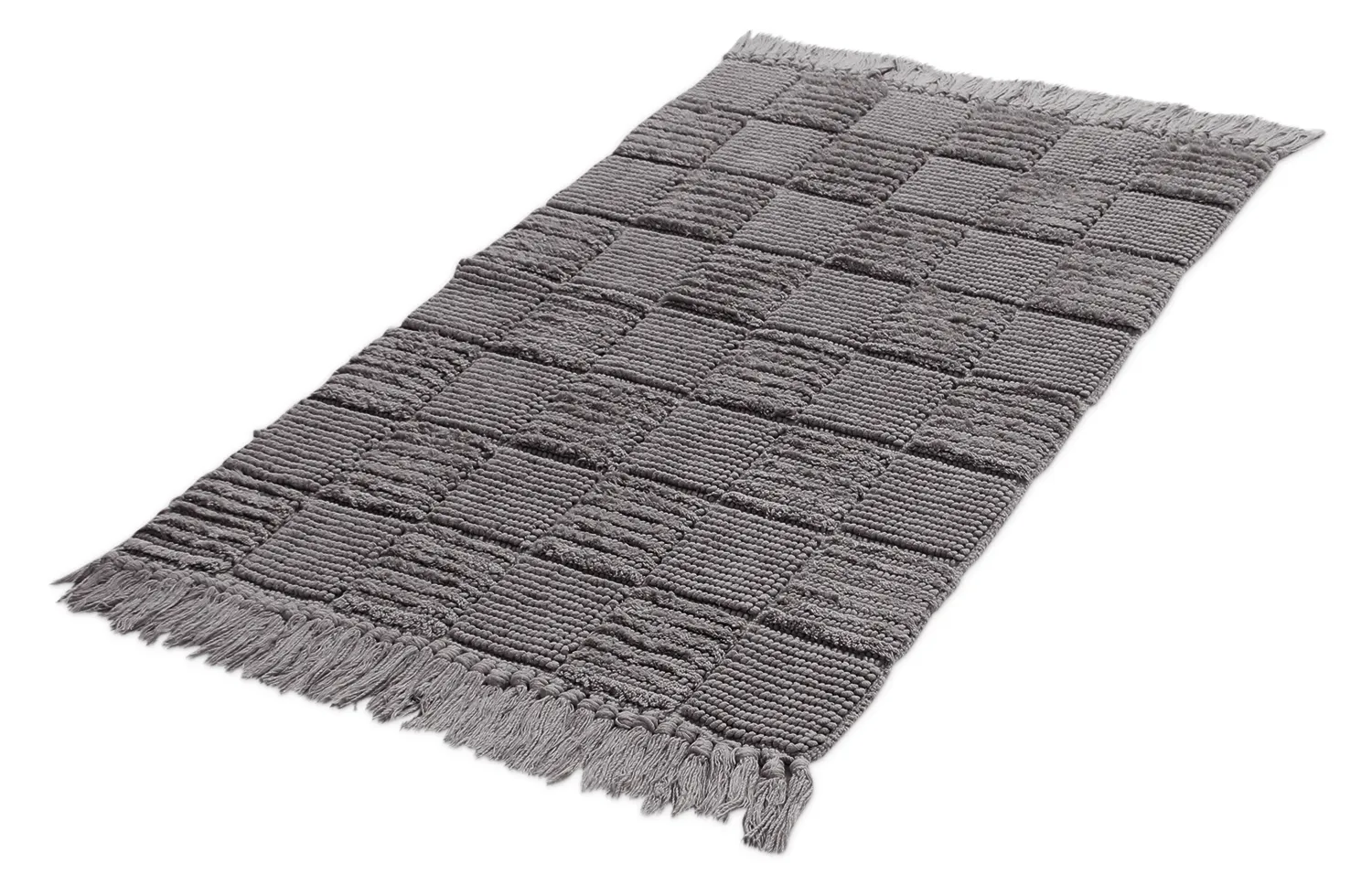 Tapis de salle de bain - Duna (gris foncé)