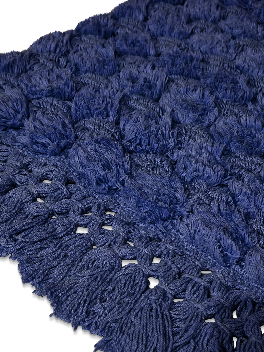 Tapis de salle de bain - Elvie (bleu)