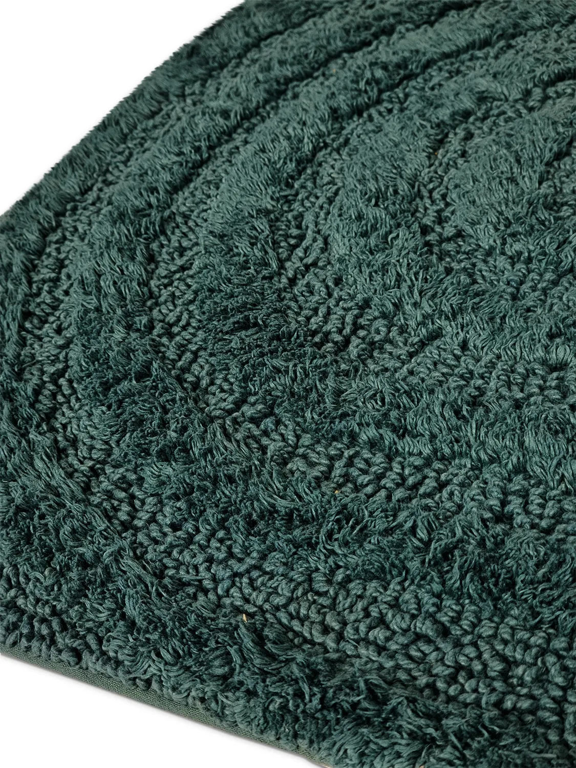 Badezimmerteppich - Embla (dunkelgrün)