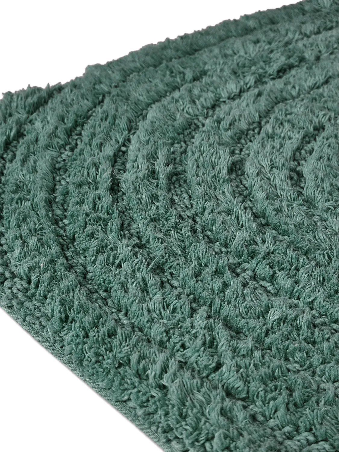 Badezimmerteppich - Evena (dunkelgrün)