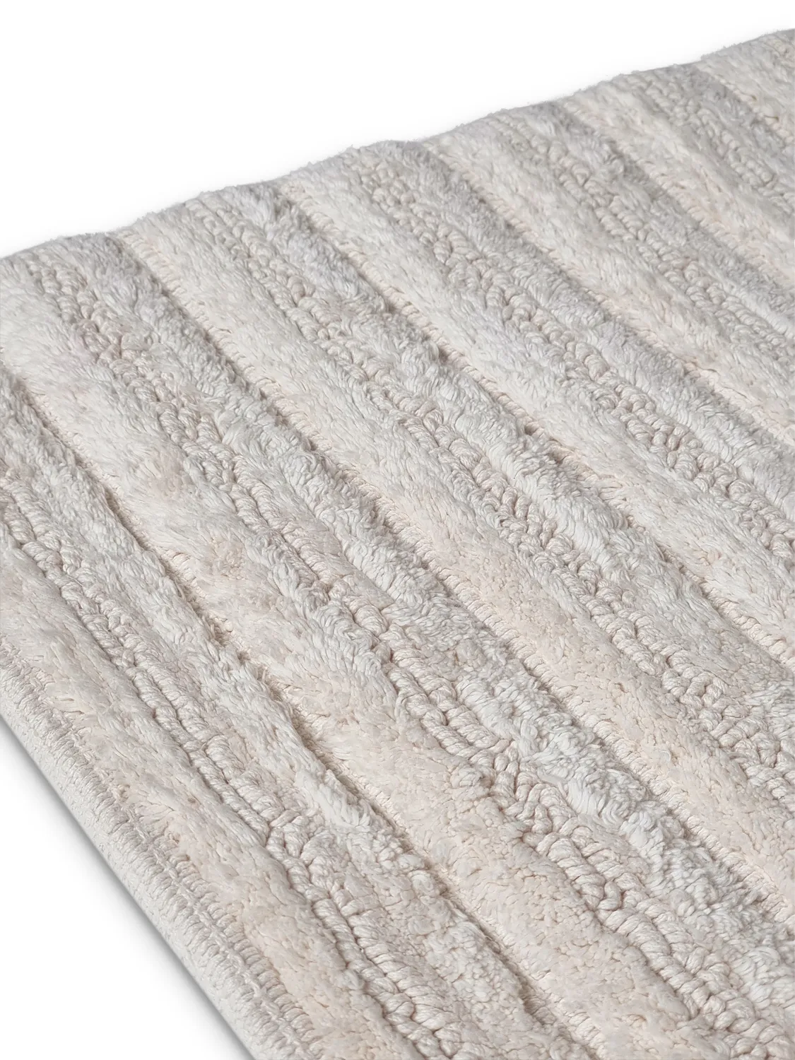 Tapis de bain - Franny (blanc cassé)