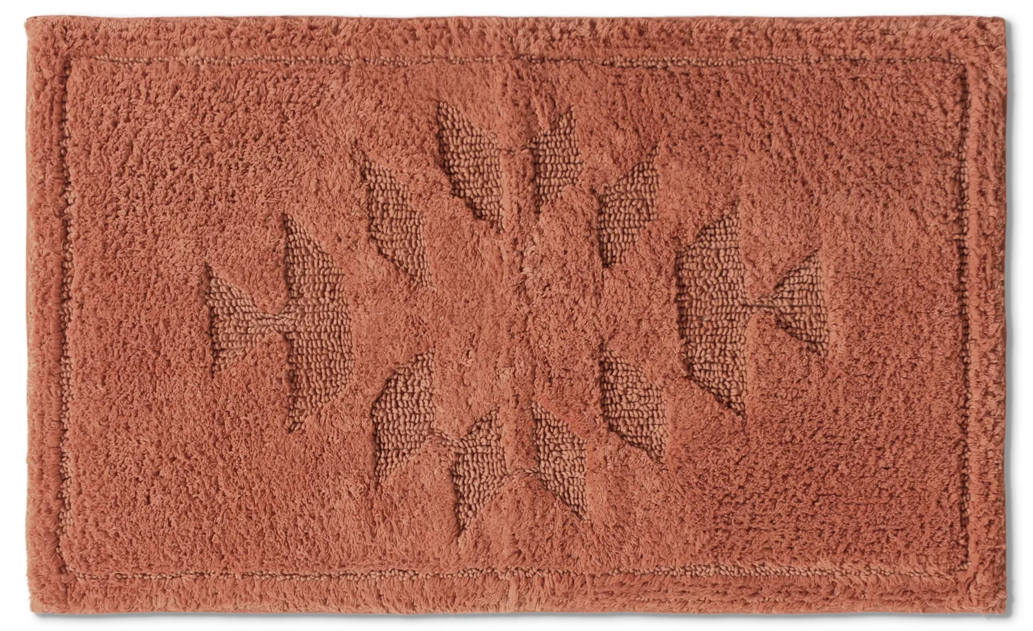 Badezimmerteppich - Gertie (terrakotta)