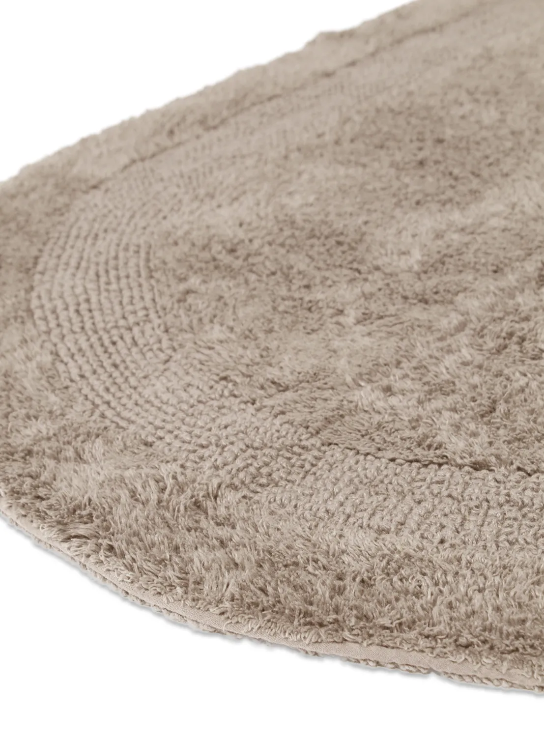 Ovaler badezimmerteppich - Nila (beige)