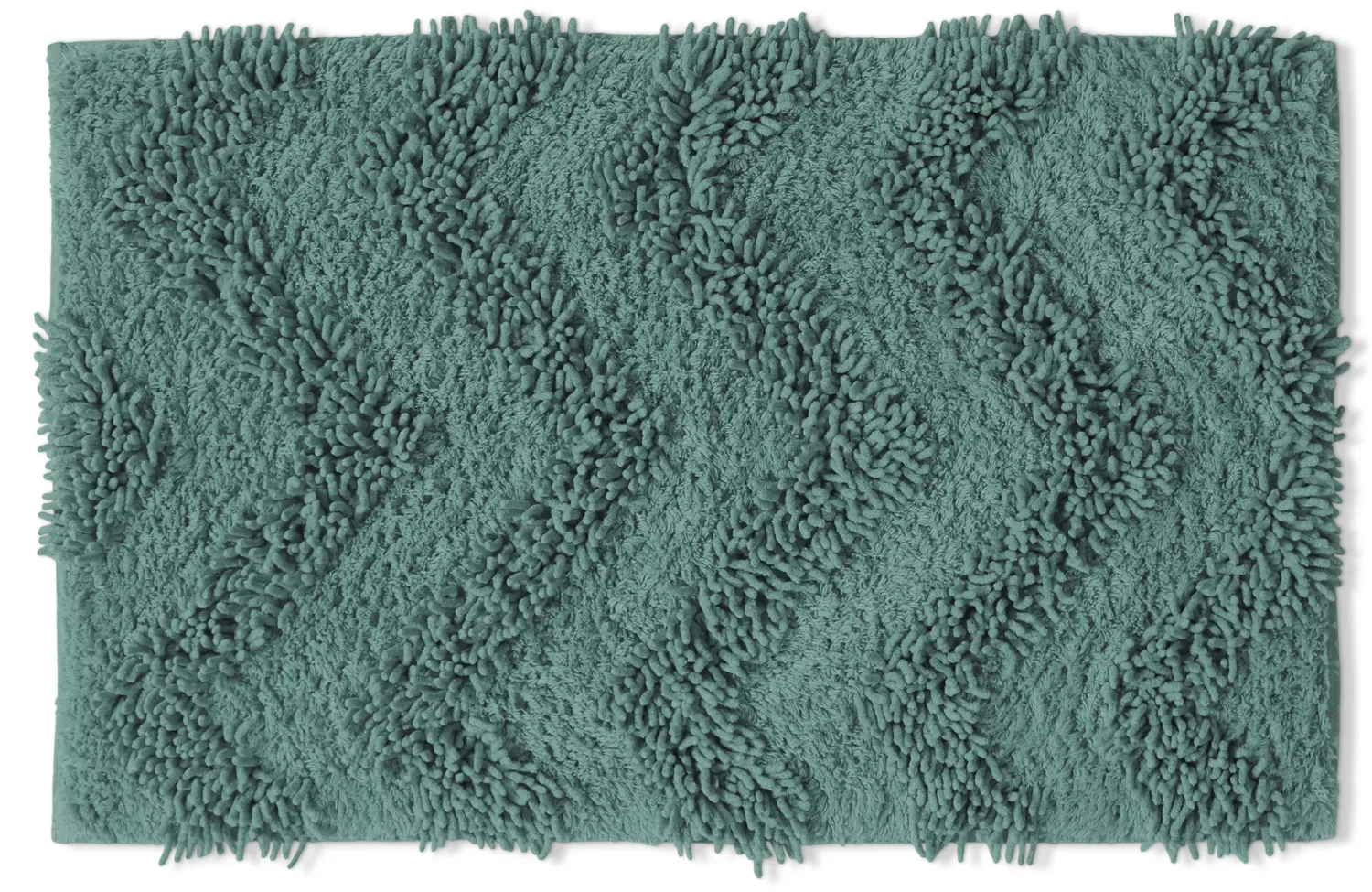 Badezimmerteppich - Tressa (dunkelgrün)