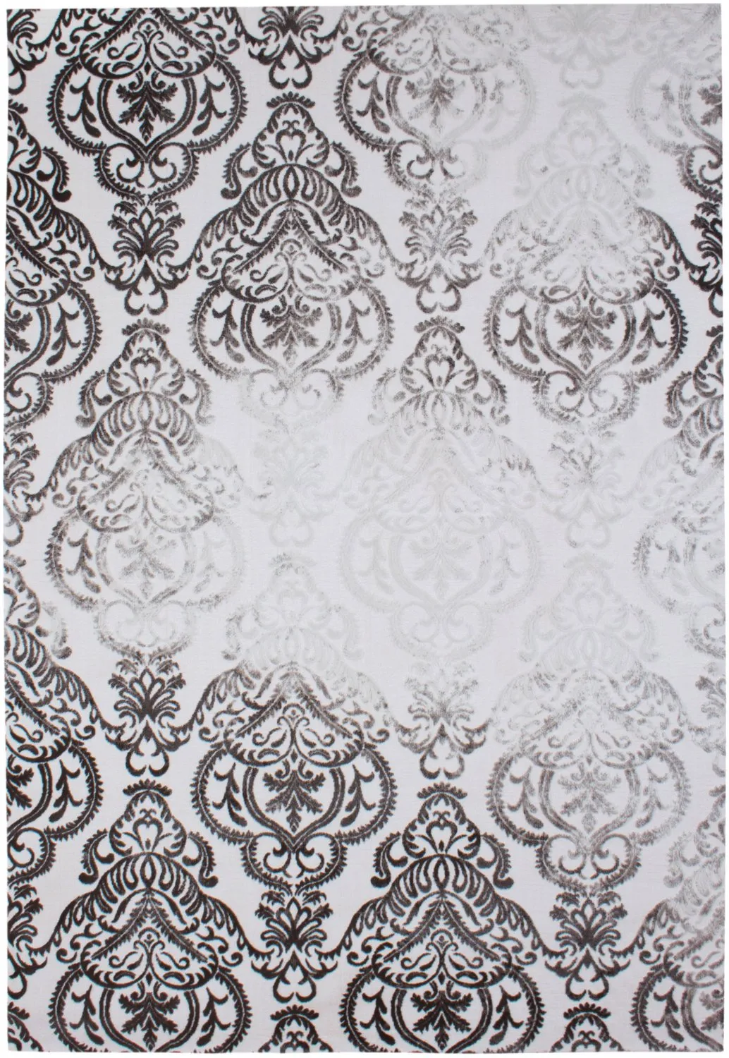 Wilton-Teppich - Bari (weiß/nougat)