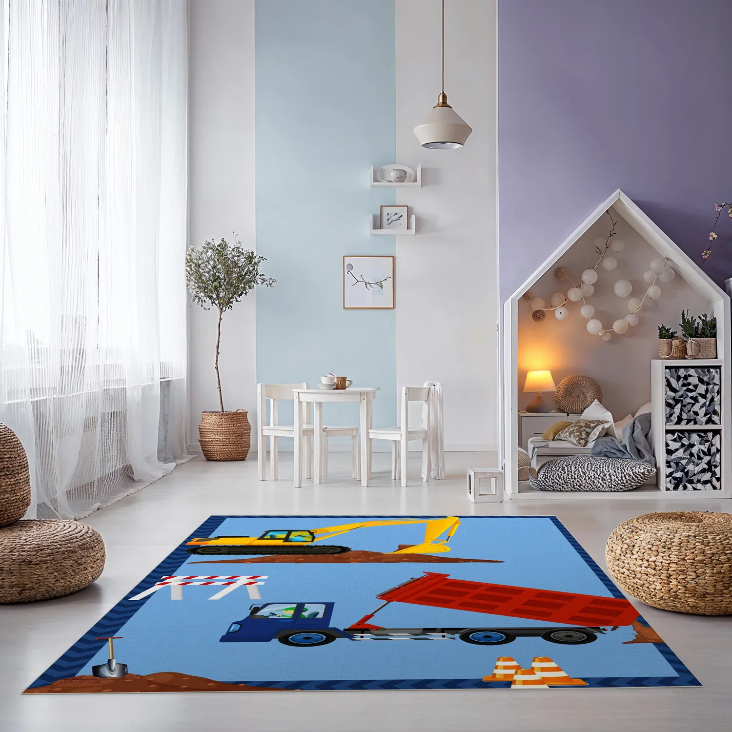 Kinderteppich - Building Site