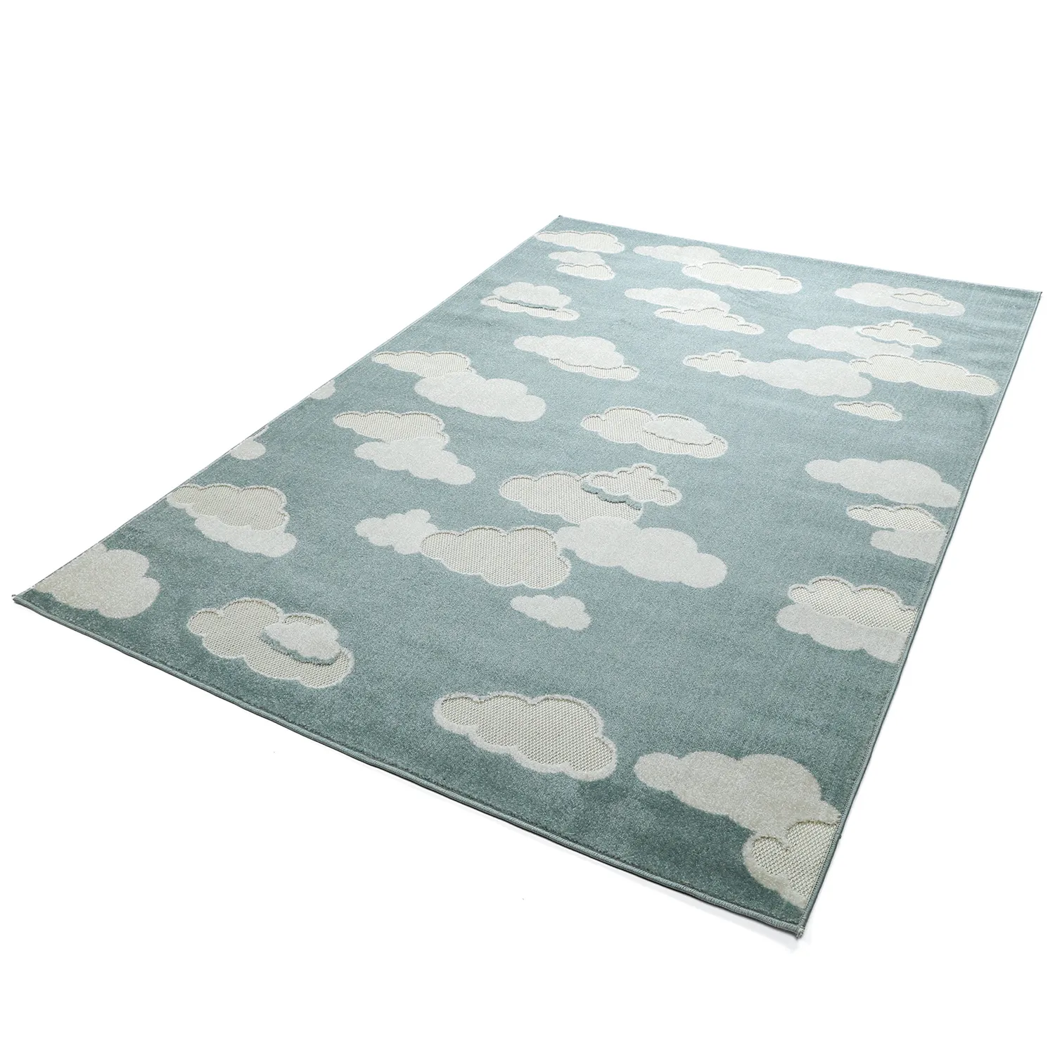 Tapis Enfant - Cloudy Sky (bleu)