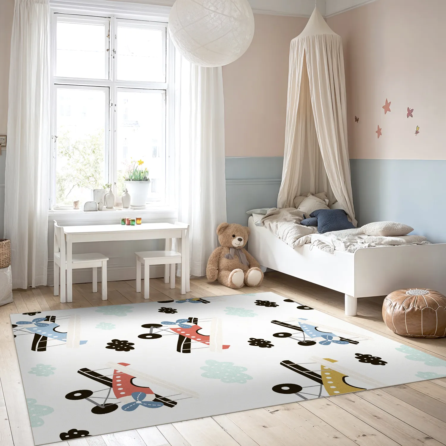 Kinderteppich - Plane Travel (multi)