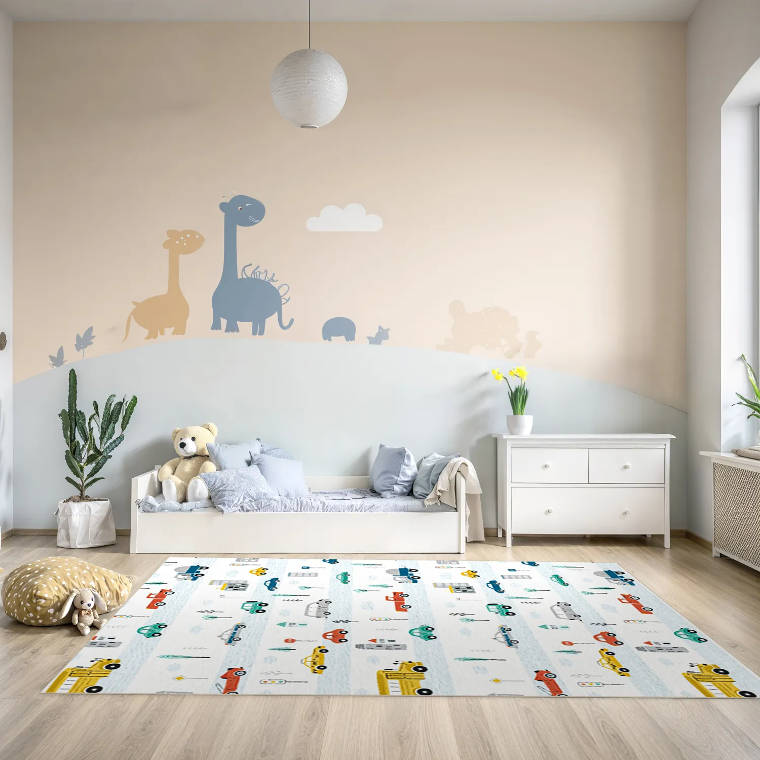 Kinderteppich - Road Cars (multi)