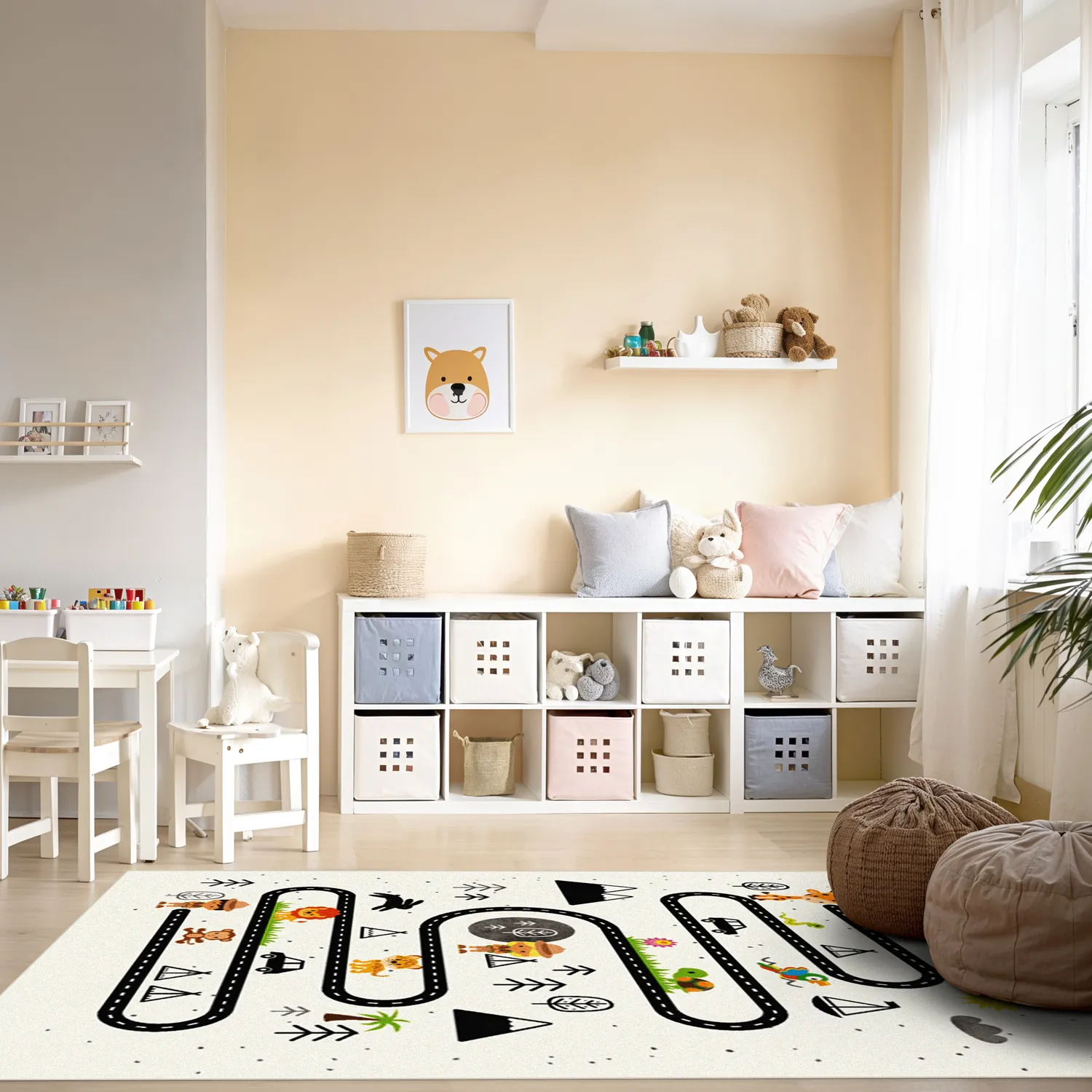 Tapis enfant - Safari road