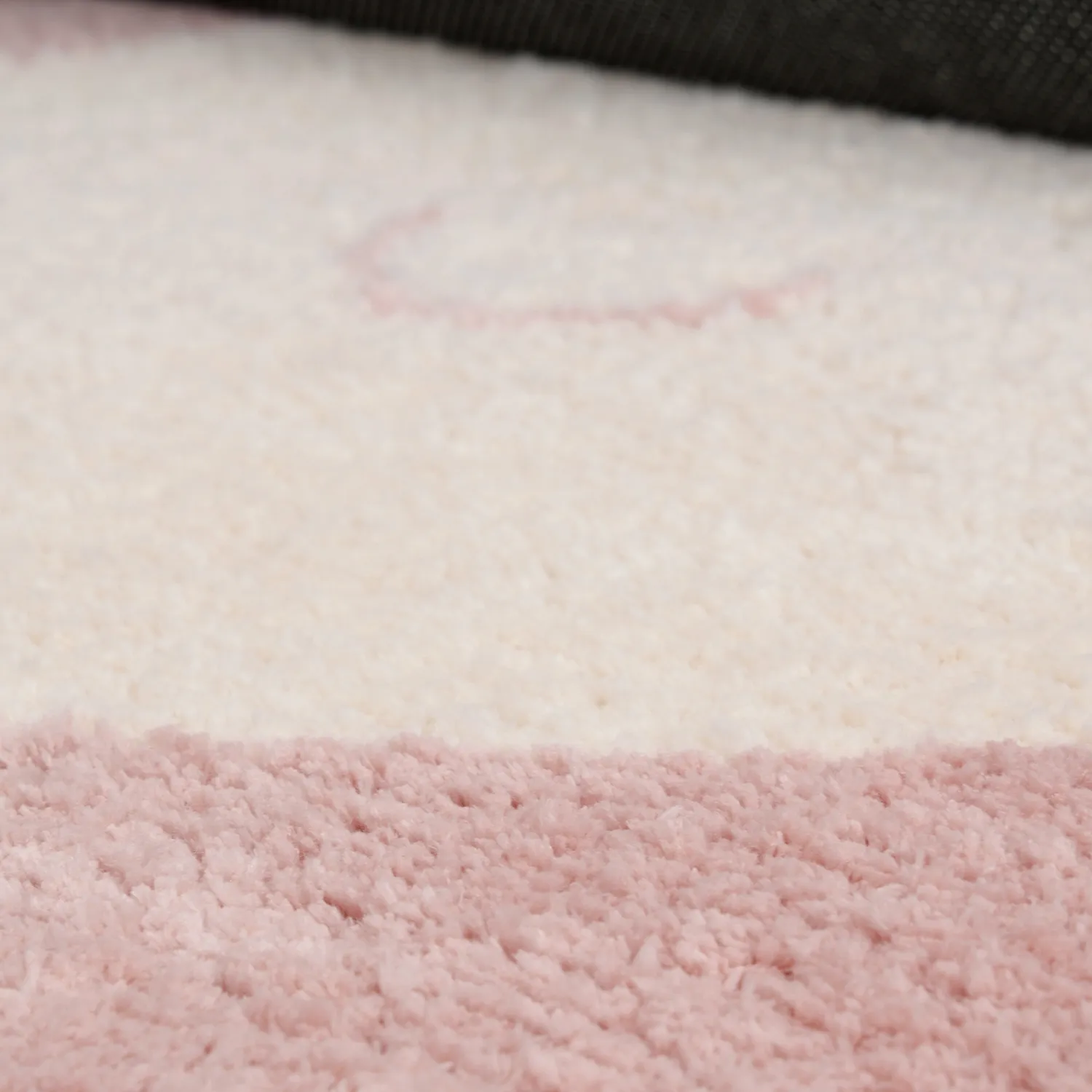 Kinderteppich - Soft Bunny (rosa/creme)
