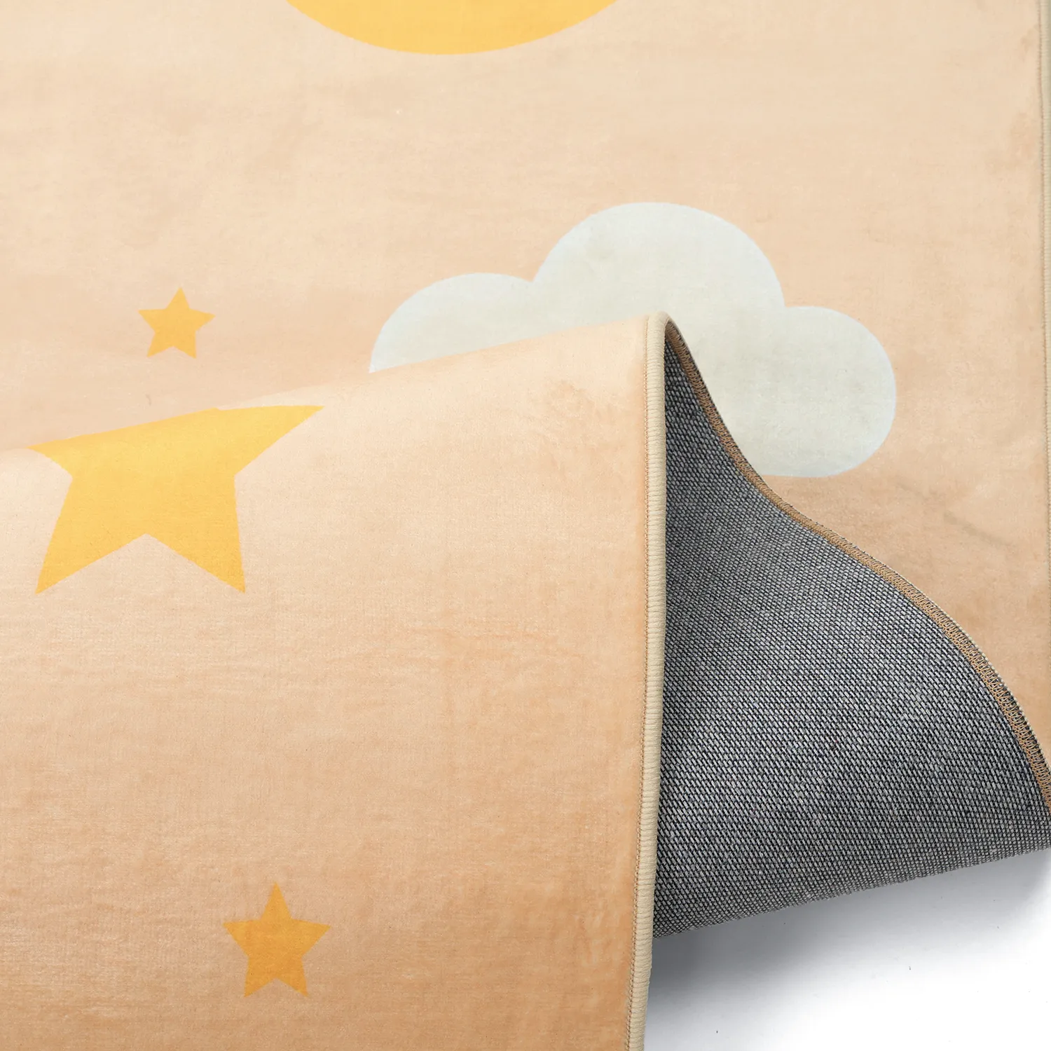 Kinderteppich - Space Rocket (rosa)