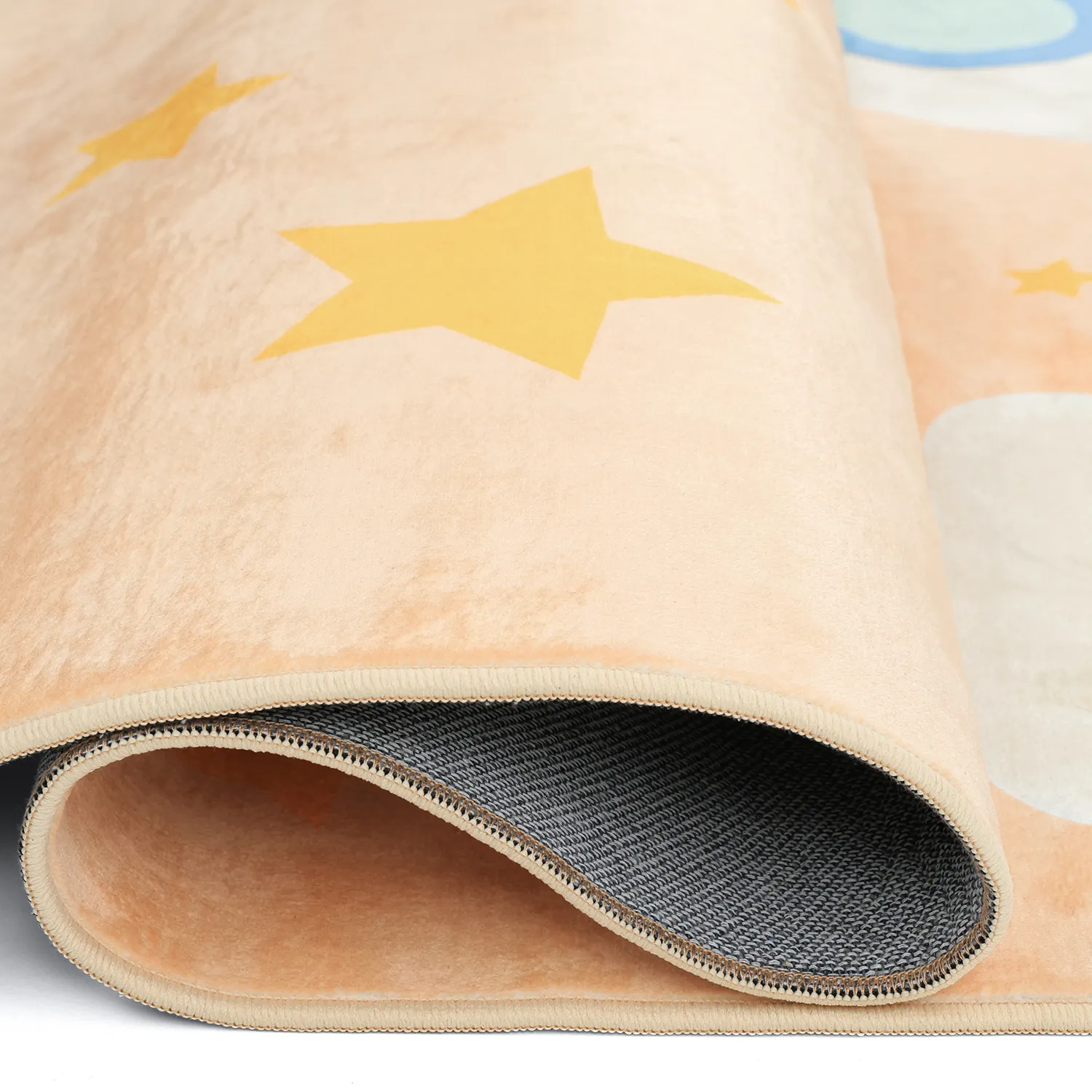 Kinderteppich - Space Rocket (rosa)