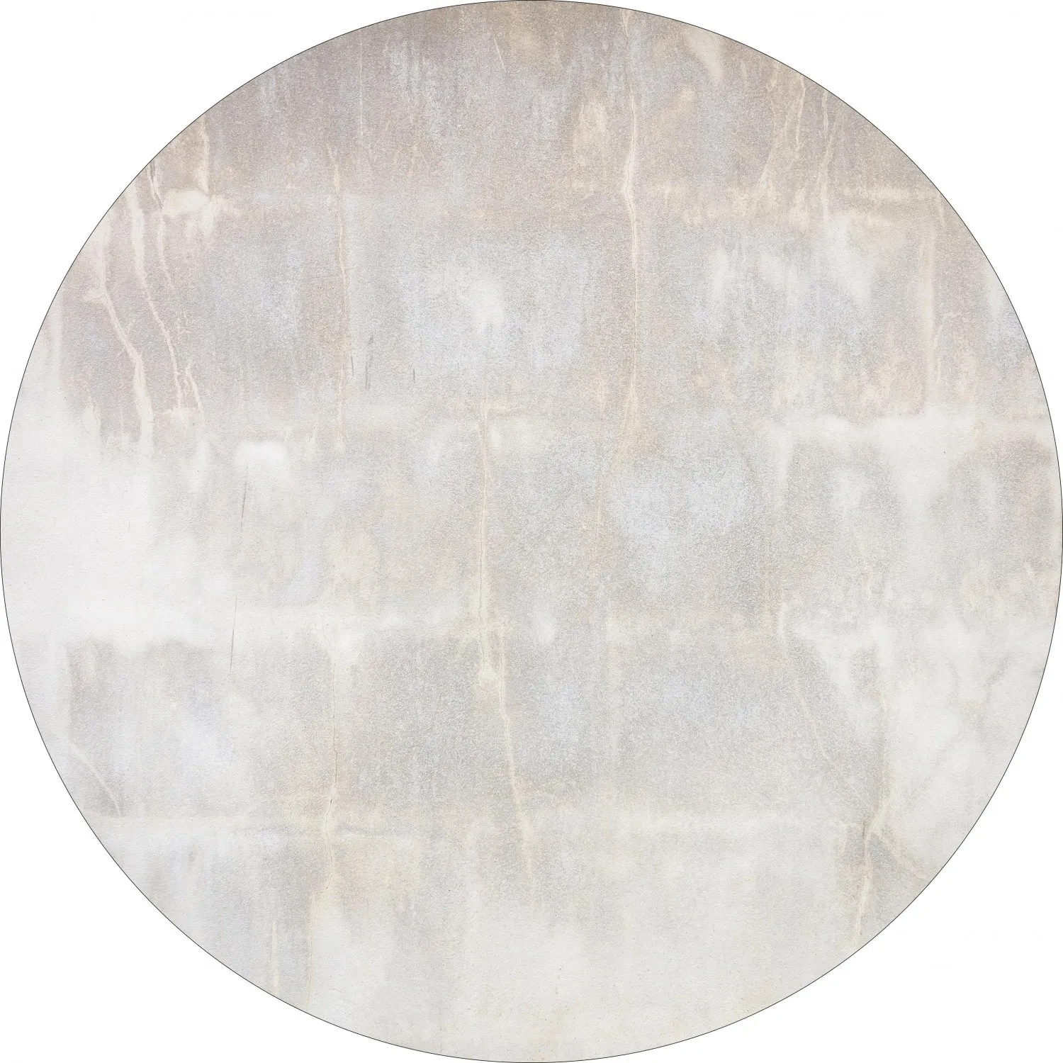 Tapis rond - Rouen (beige)