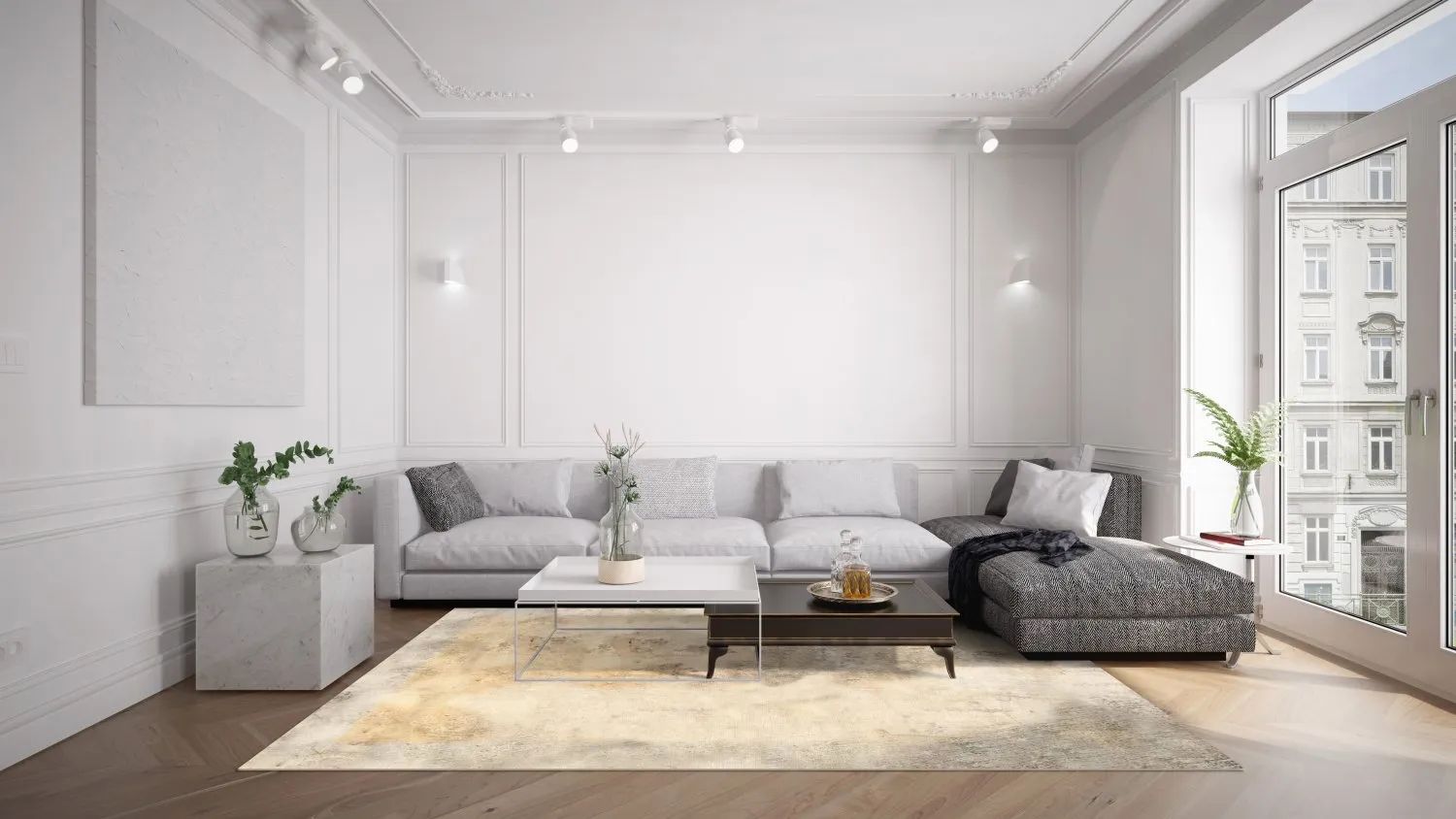 Wilton-Teppich - Aneto (beige)