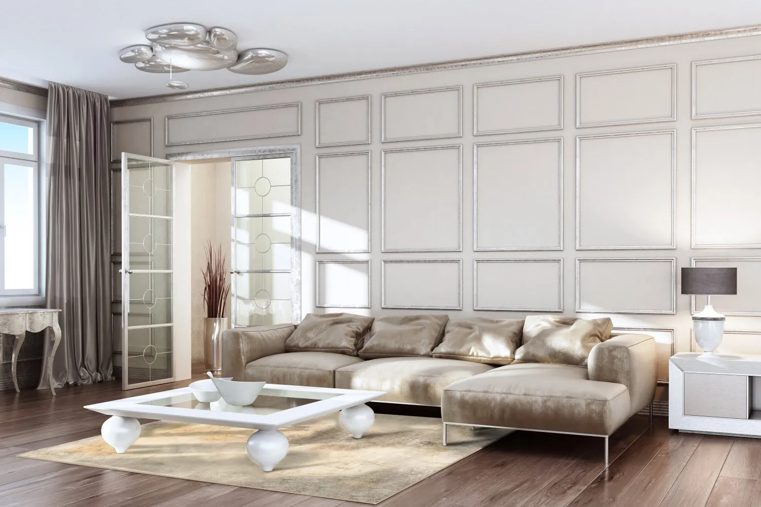 Wilton-Teppich - Aneto (beige)