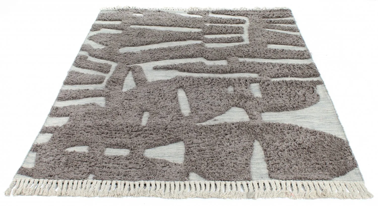 Baumwollteppich - Split (grau)