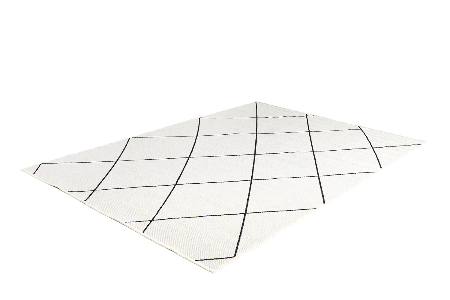 Teppich für innen und außen - Bodhi (schwarz)