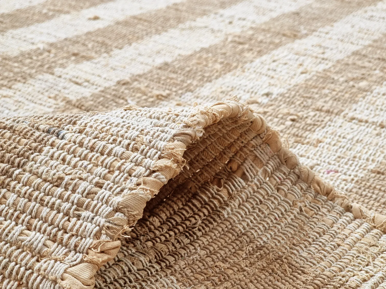 Tapis en coton - Hedda (beige)