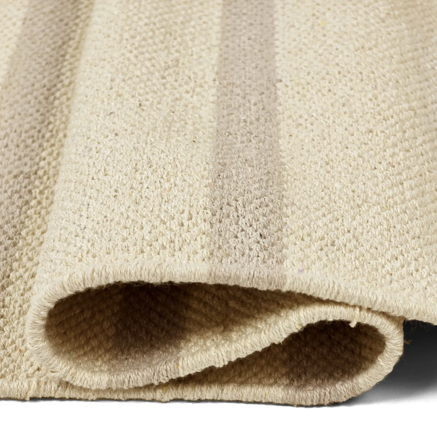 Tapis en coton - Helle (blanc cassé/gris)