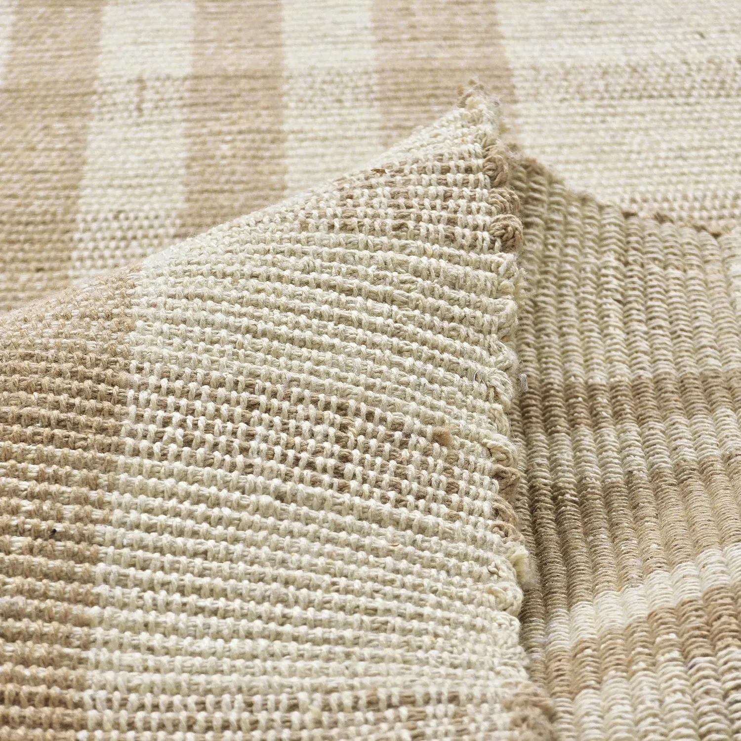 Baumwollteppich - Husvik (beige)