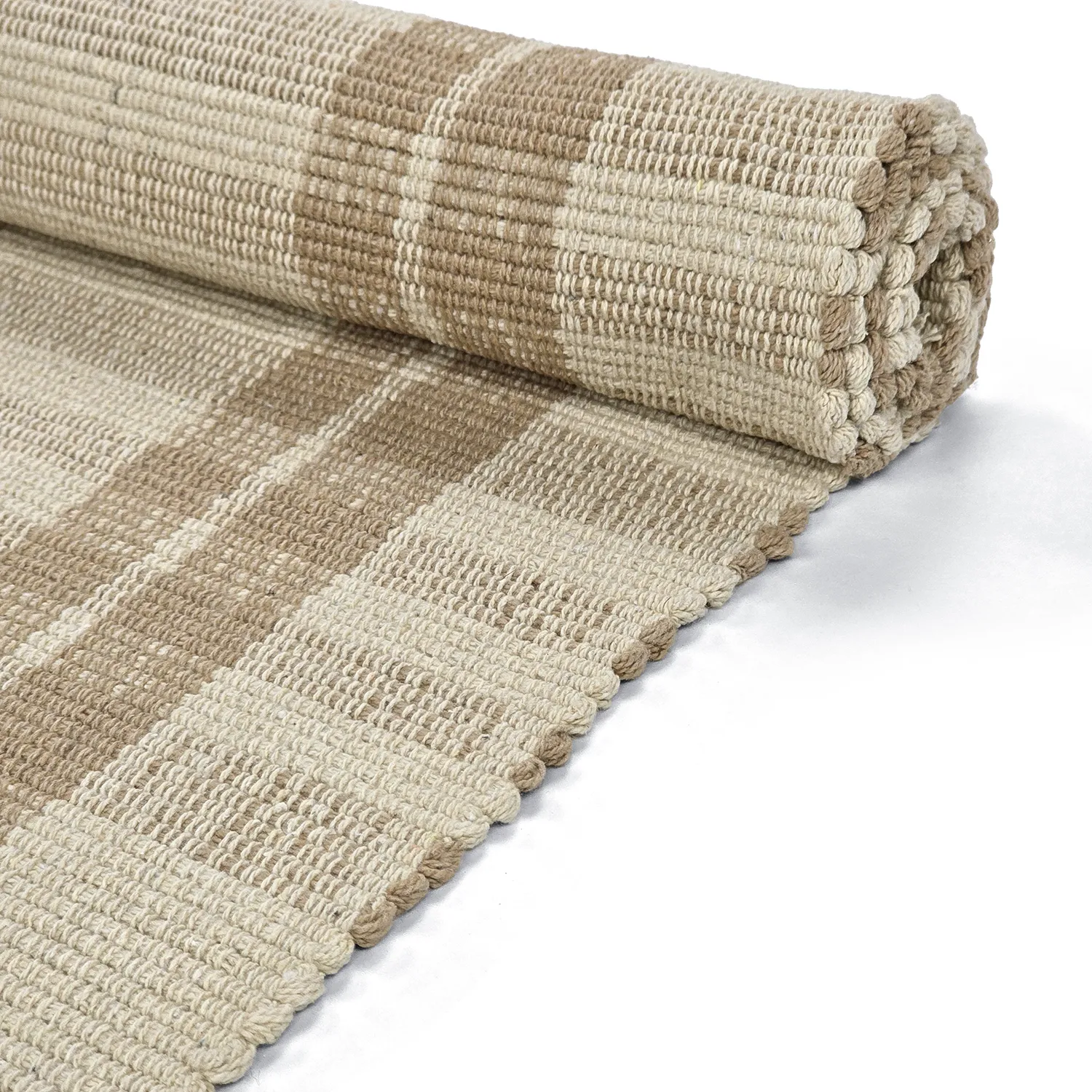 Baumwollteppich - Husvik (beige)