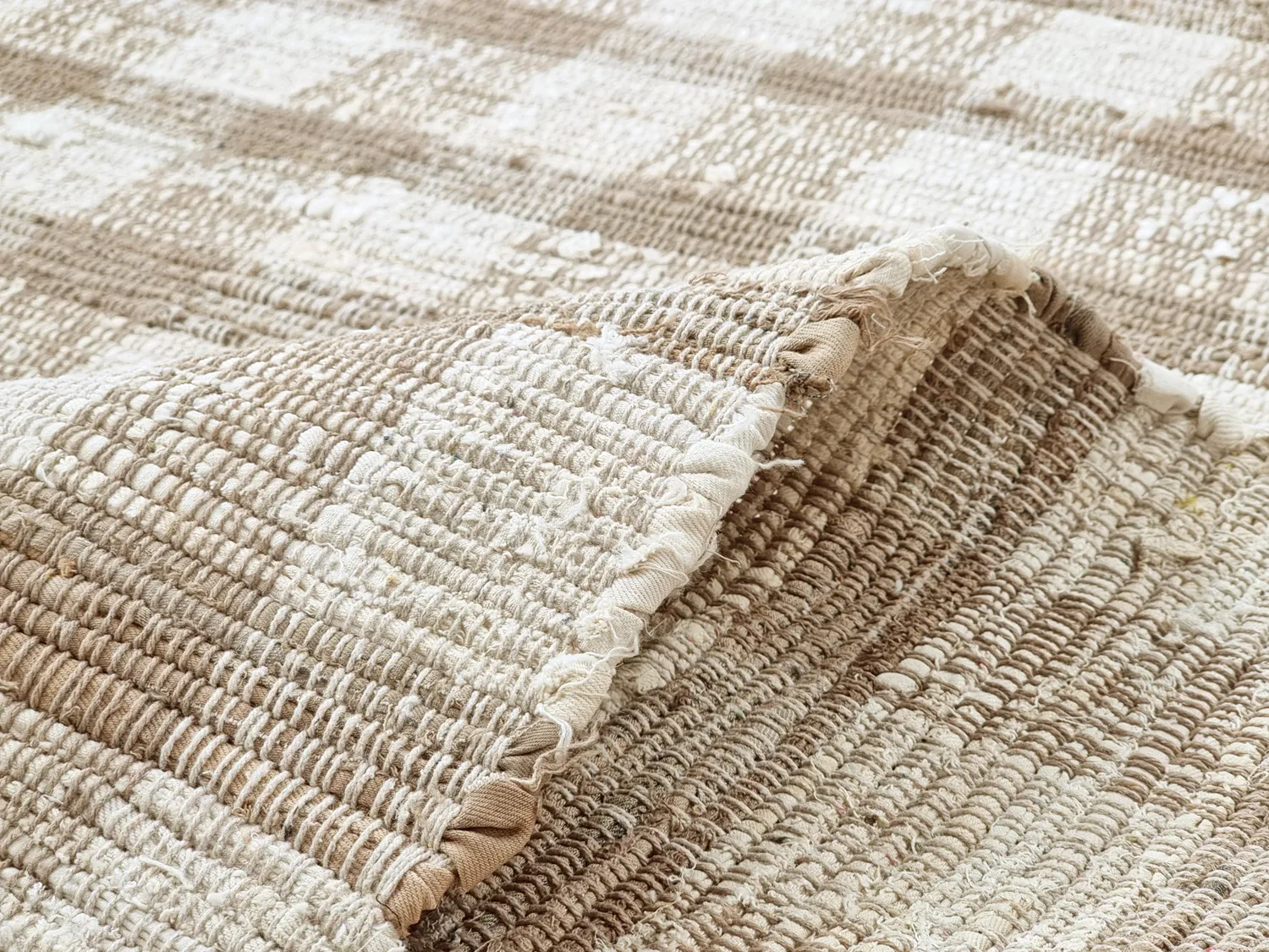 Baumwollteppich - Noomi (beige)