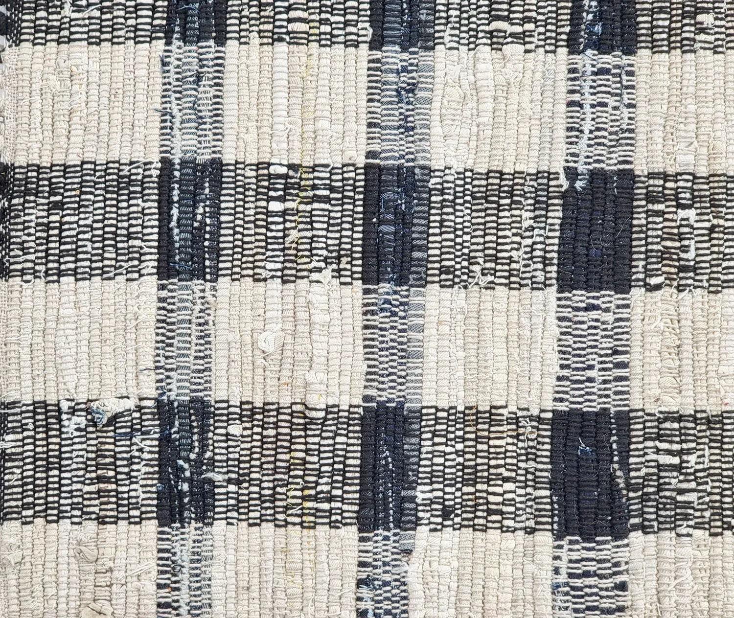 Tapis en coton - Noomi (noir)